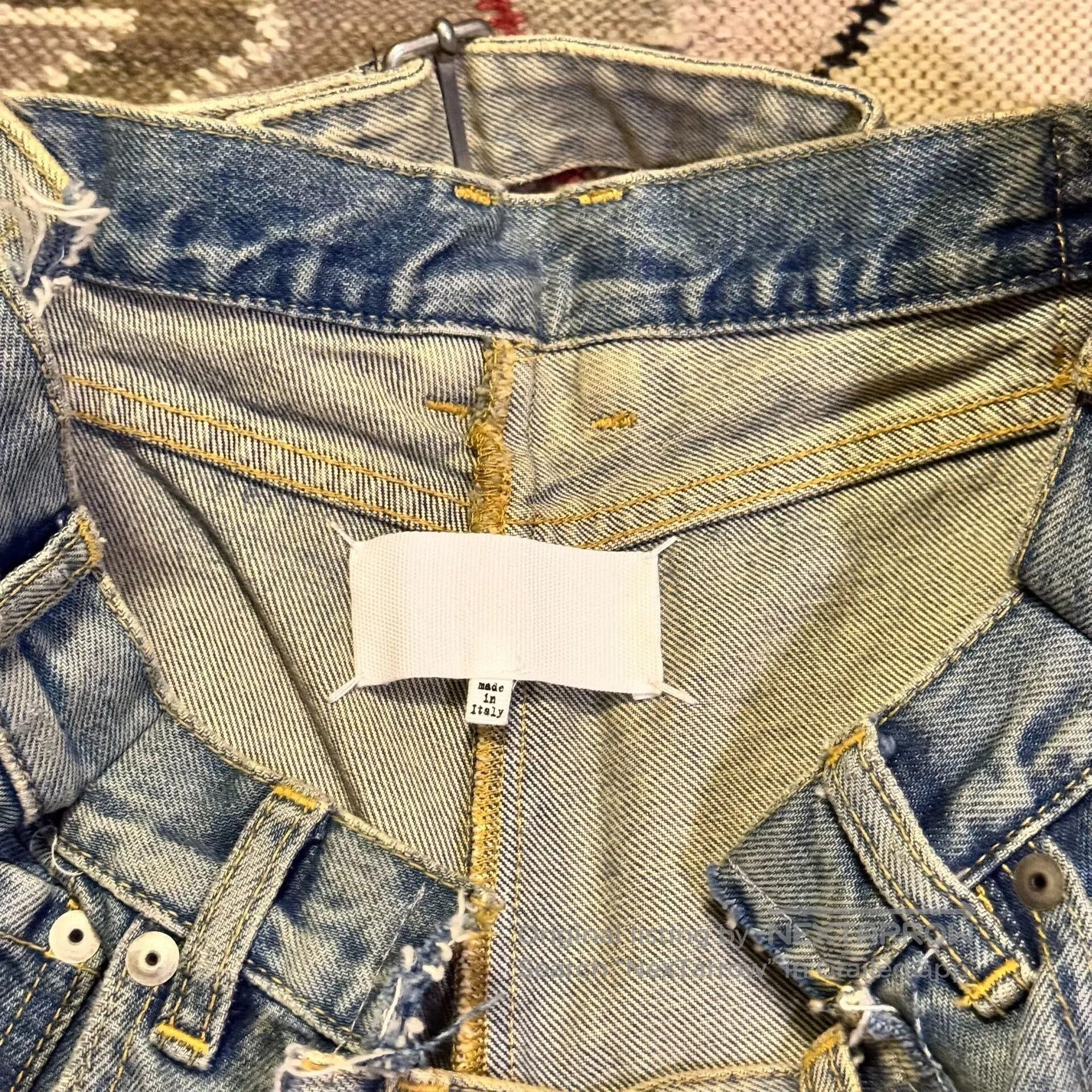 Maison Margiela Denim Patchwork Jeans.
