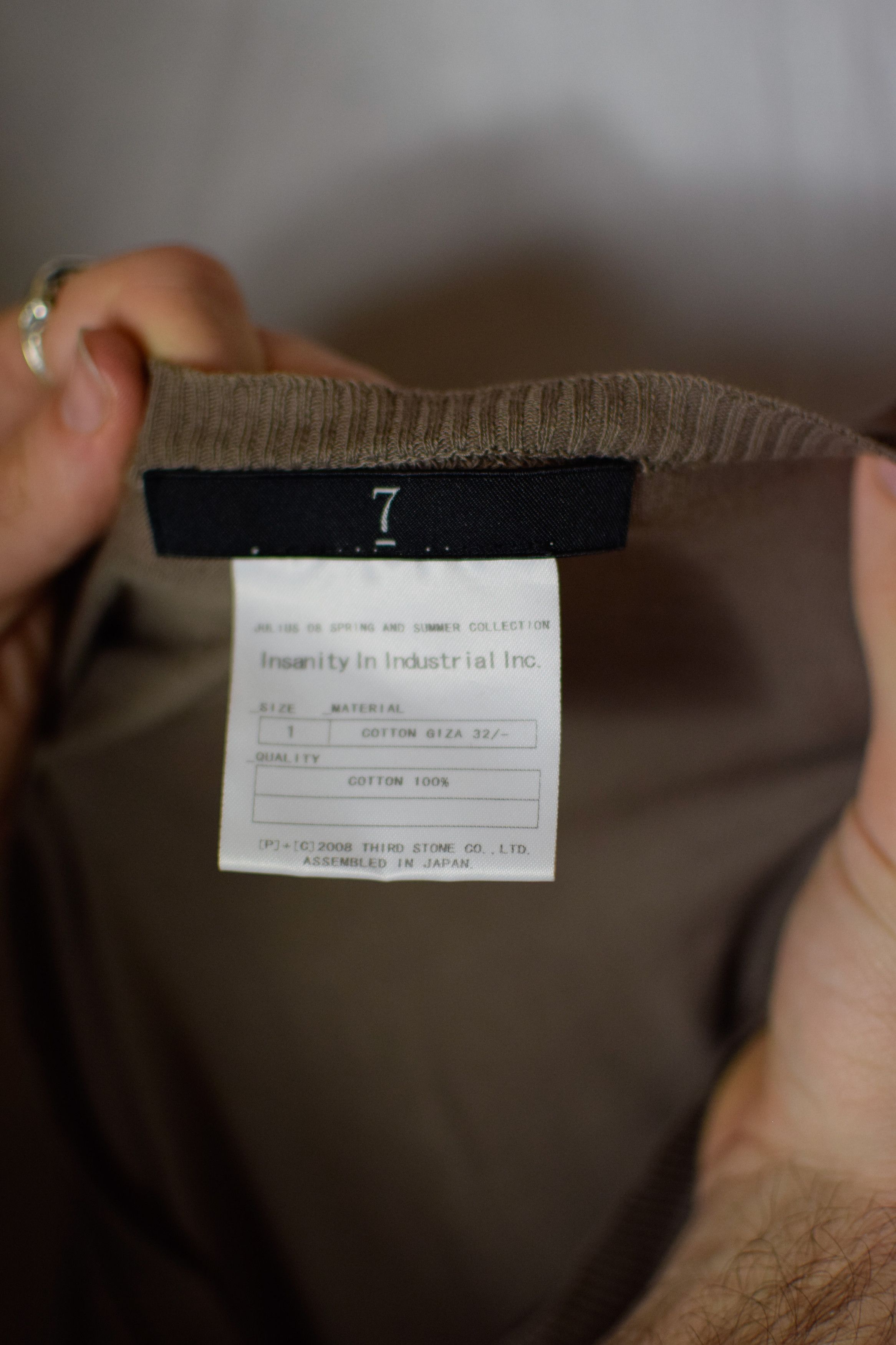 Julius Julius SS08 V-Neck Patch Longsleeve Top - 217CUM12 Size US M / EU 48-50 / 2 - 9 Thumbnail