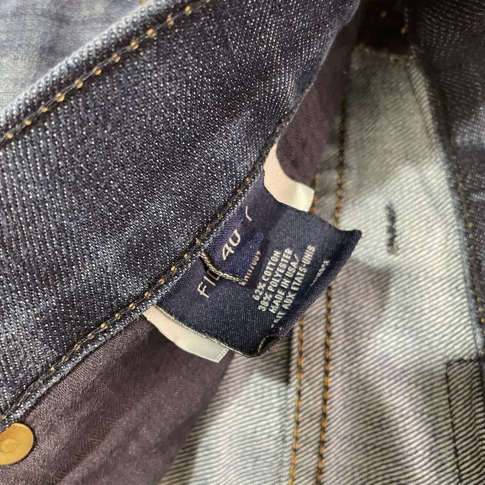 Fidelity Fidelity Denim Men’s 50-11 Calvary Relaxed Blue Jeans Sz 40 Size US 40 / EU 56 - 9 Thumbnail