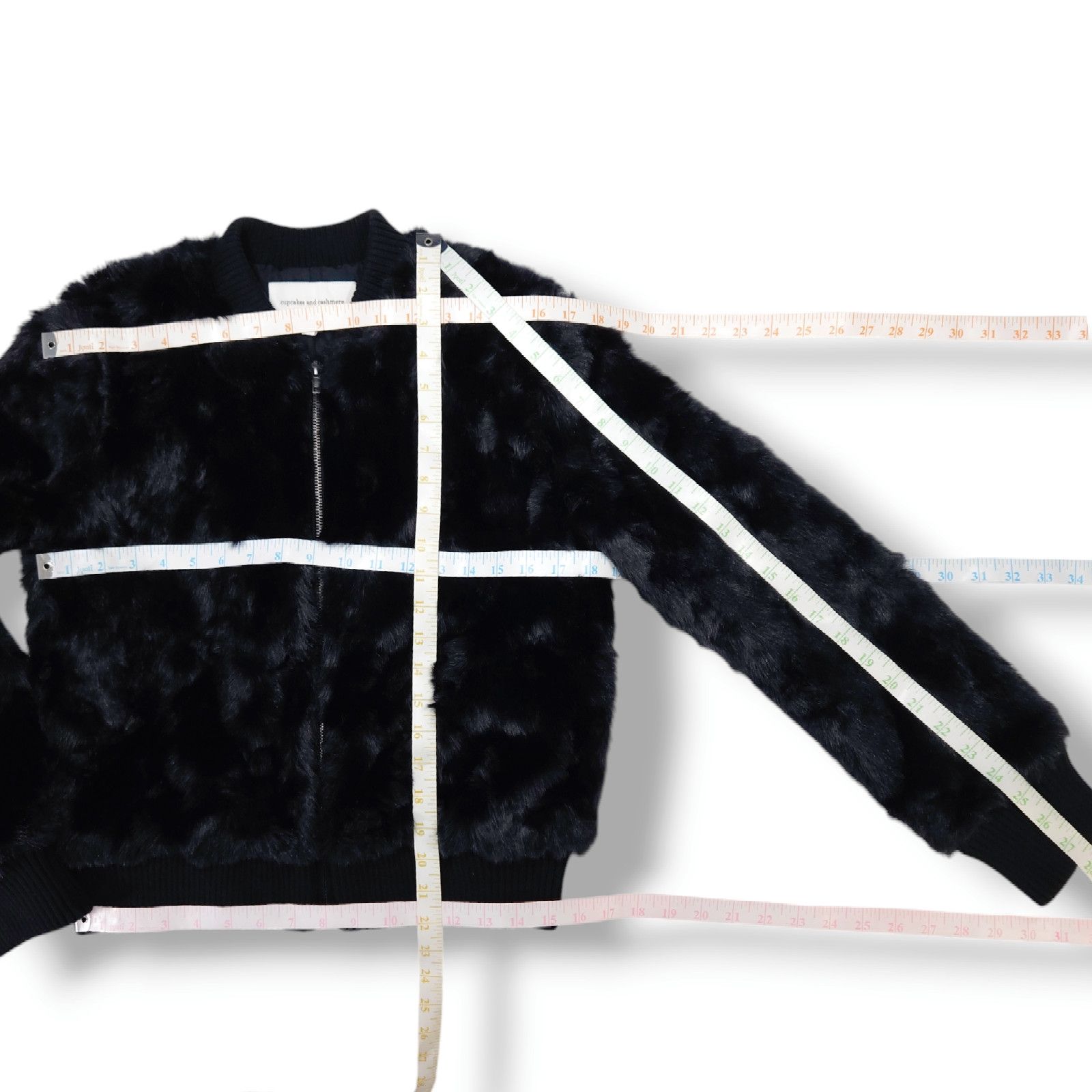 Other EUC Anthropologie Cupcakes & Cashmere Faux Fur Jacket Sz. S Size S / US 4 / IT 40 - 7 Thumbnail