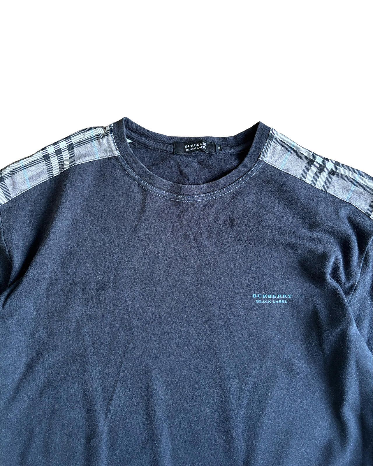 Burberry Burberry Black Label Check Shirt Black Medium Size US M / EU 48-50 / 2 - 2 Thumbnail