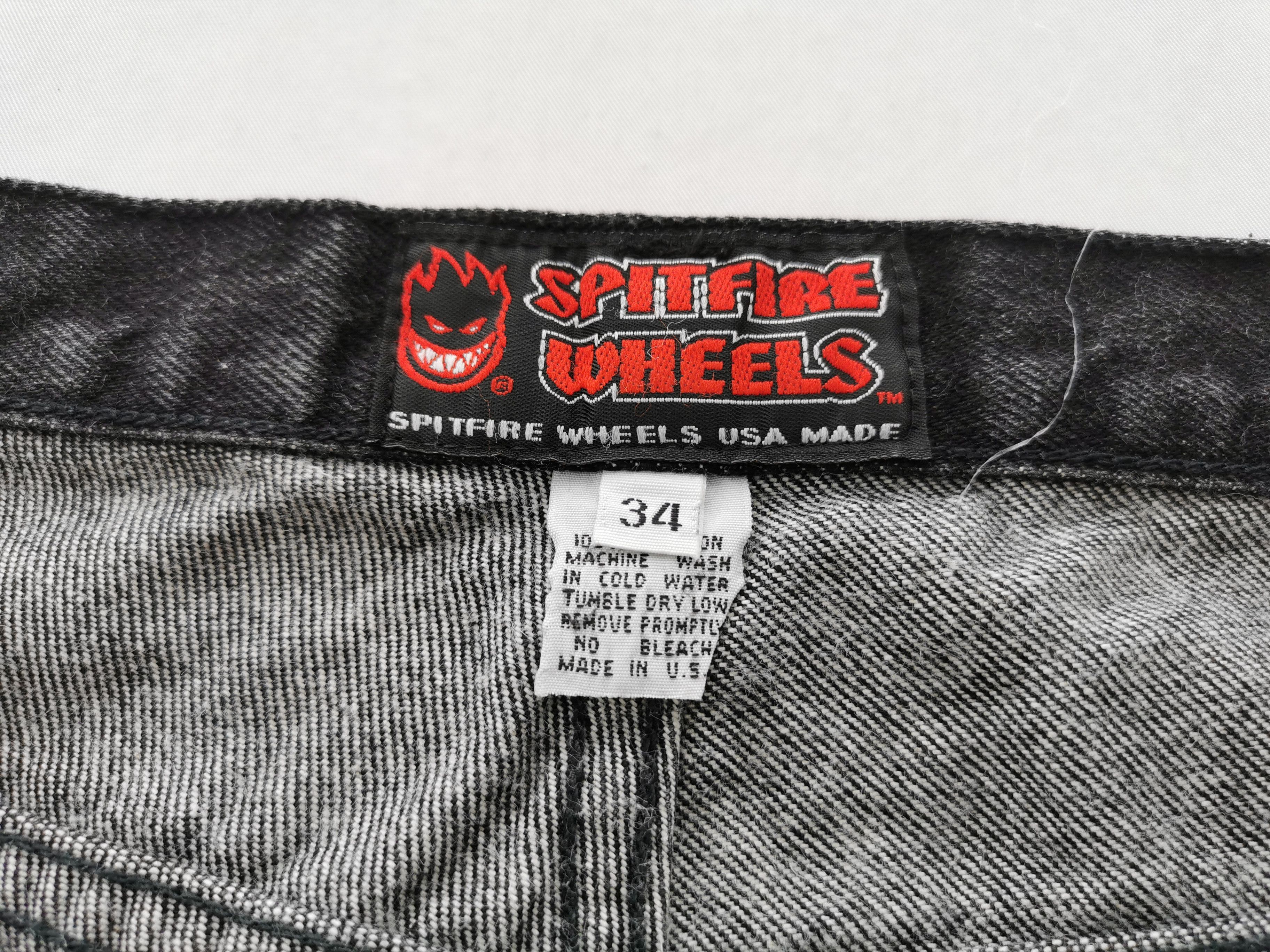 Spitfire Vintage 90's Spitfire Wheels Skate Denim Made In USA Size 34 Size US 34 / EU 50 - 10 Thumbnail