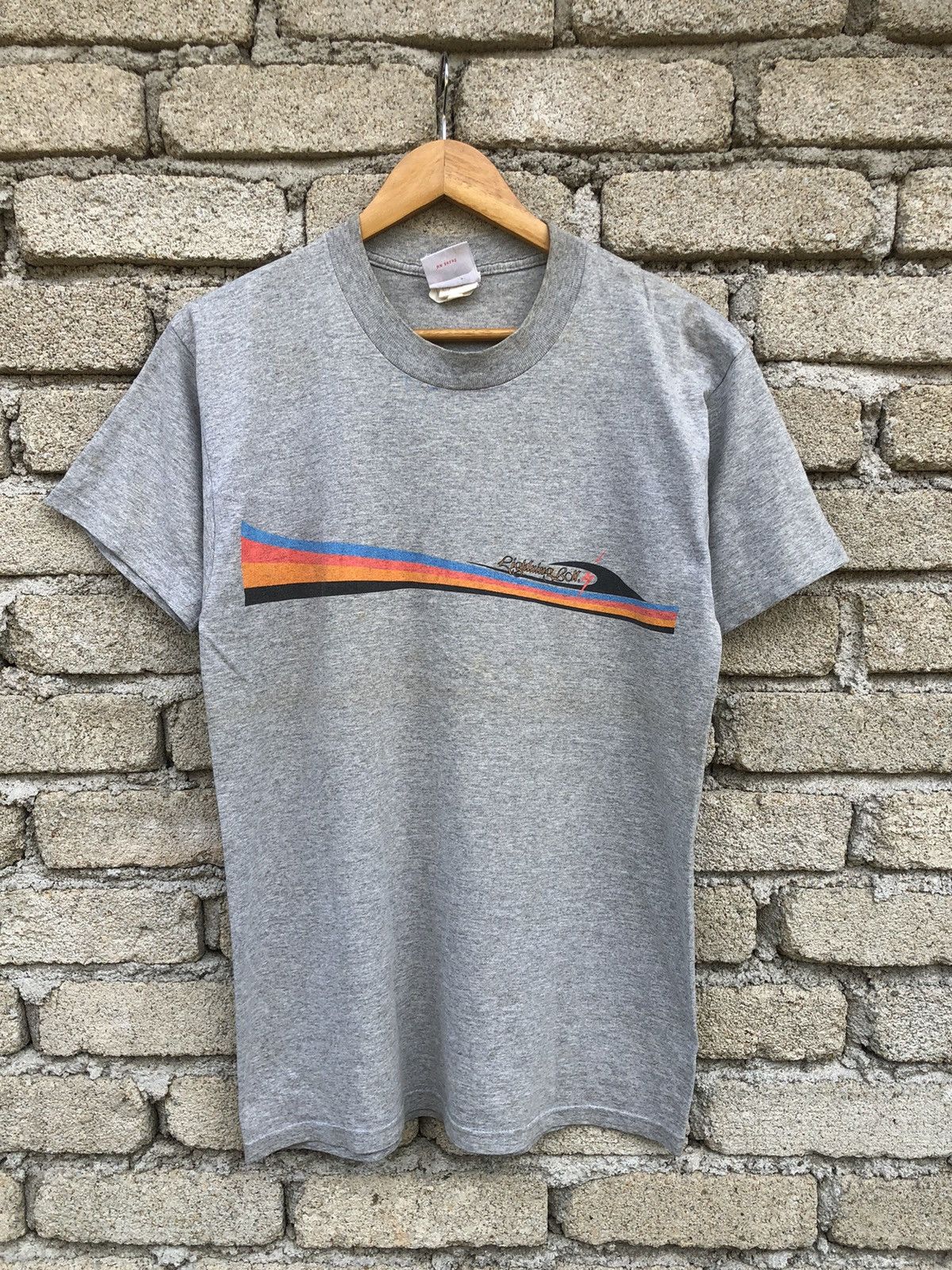 Vintage 90s Lighting Bolt Surfwear Tshirt