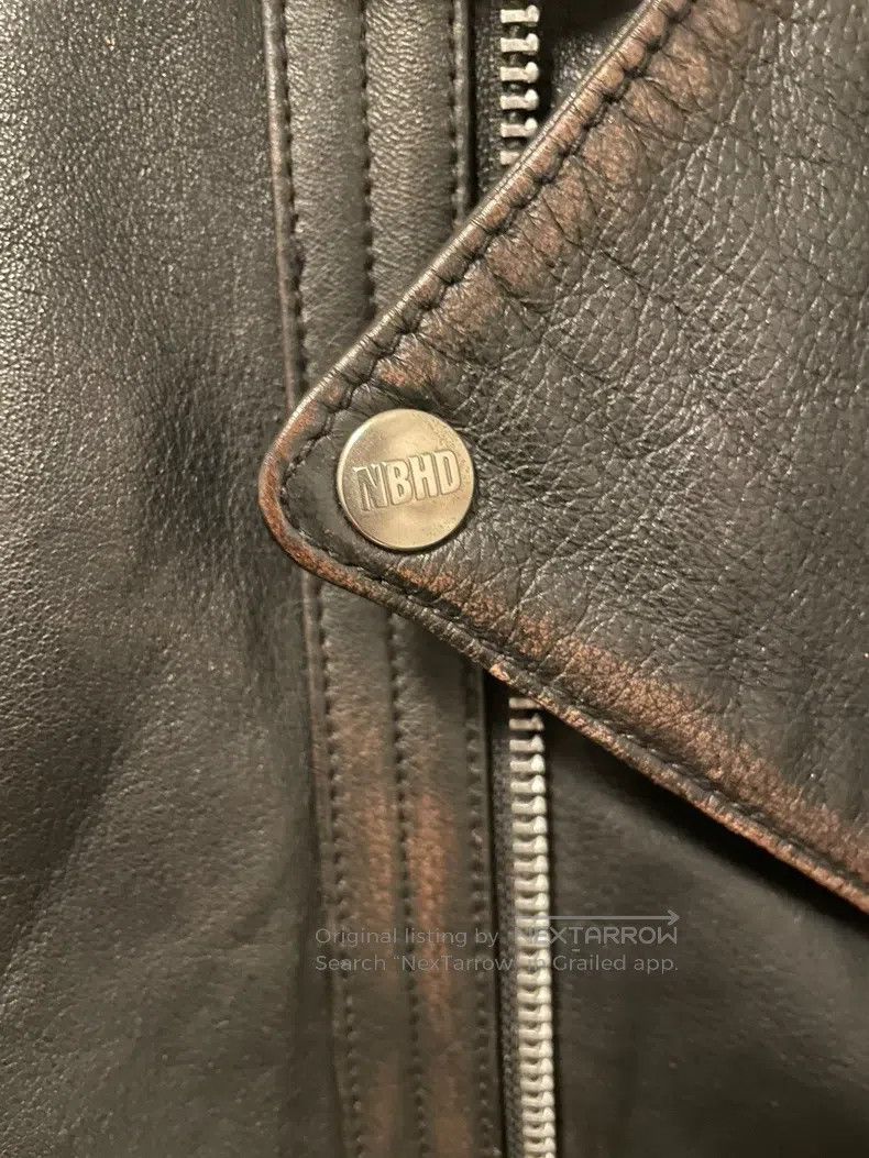 Neighborhood Neighborhood Biker Leather Jacket Size US M / EU 48-50 / 2 - 4 Thumbnail