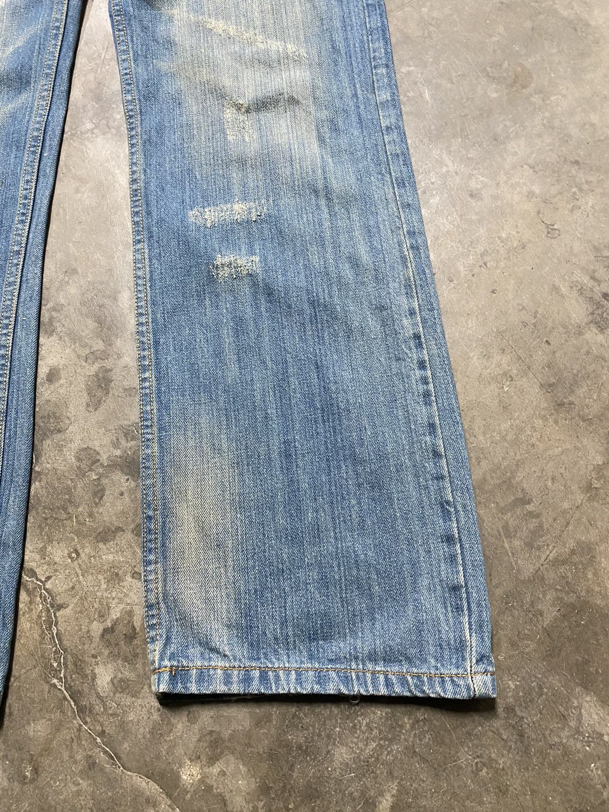 Dolce & Gabbana × Hysteric Glamour × If Six Was Nine Dolce & Gabbana Made in Italy Trash Distressed Denim @act233 Size US 33 - 10 Thumbnail