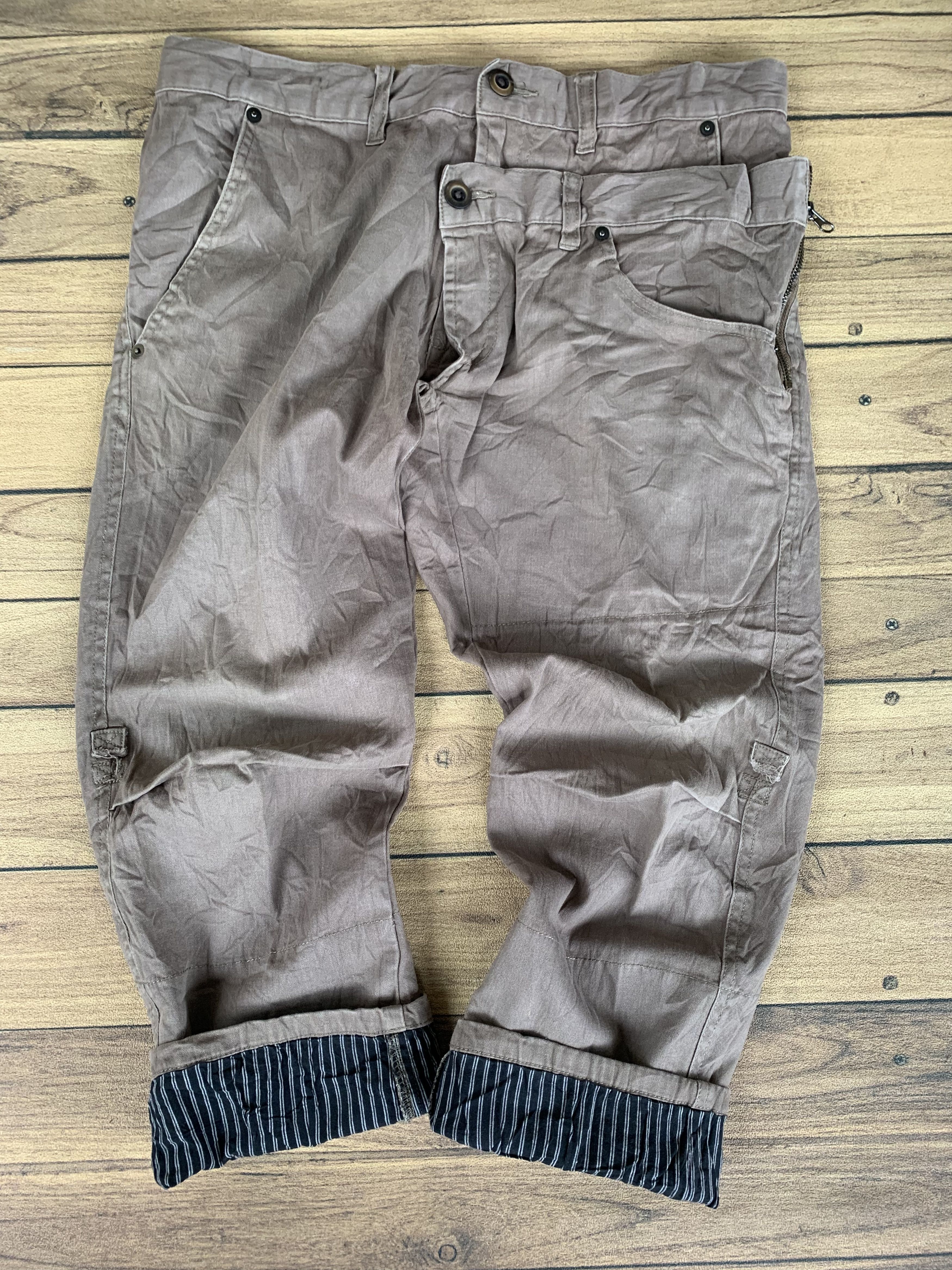 semanticdesign Semantic design doubel waist cropped pants Size US 32 / EU 48 - 4 Thumbnail