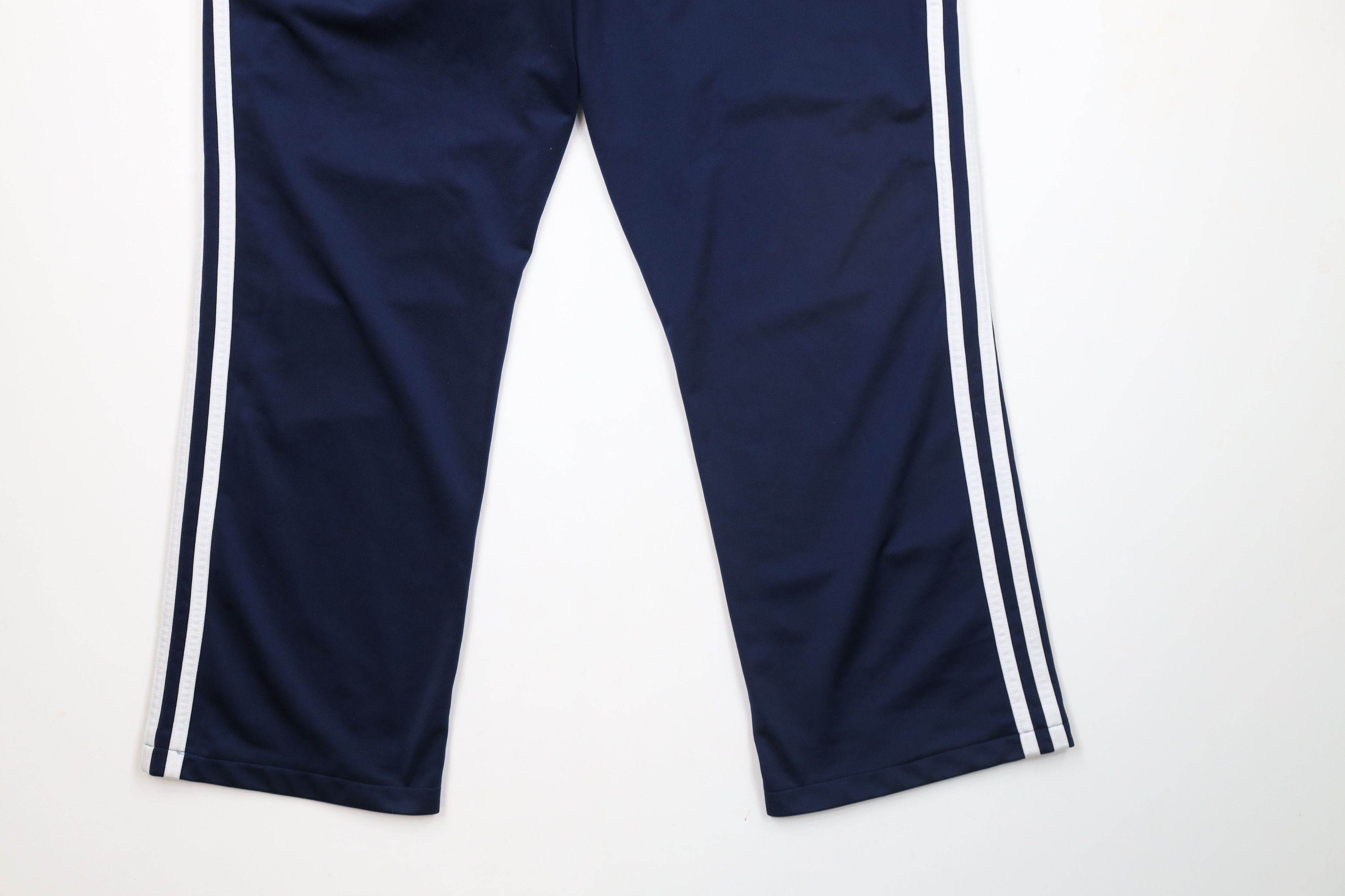 Adidas × Vintage Vintage Y2K Adidas Striped Flared Wide Leg Sweatpants Pants Size 30" / US 8 / IT 44 - 12 Thumbnail