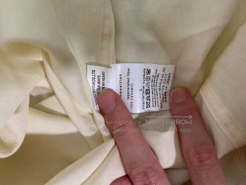 Wacko Maria WACKO MARIA Long Sleeve Shirt Beige Size US L / EU 52-54 / 3 - 7 Thumbnail