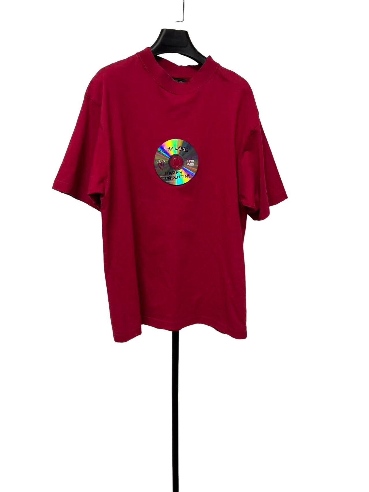 Balenciaga Balenciaga CD-ROM Graphic T-Shirt XS Size US XS / EU 42 / 0 - 1 Thumbnail
