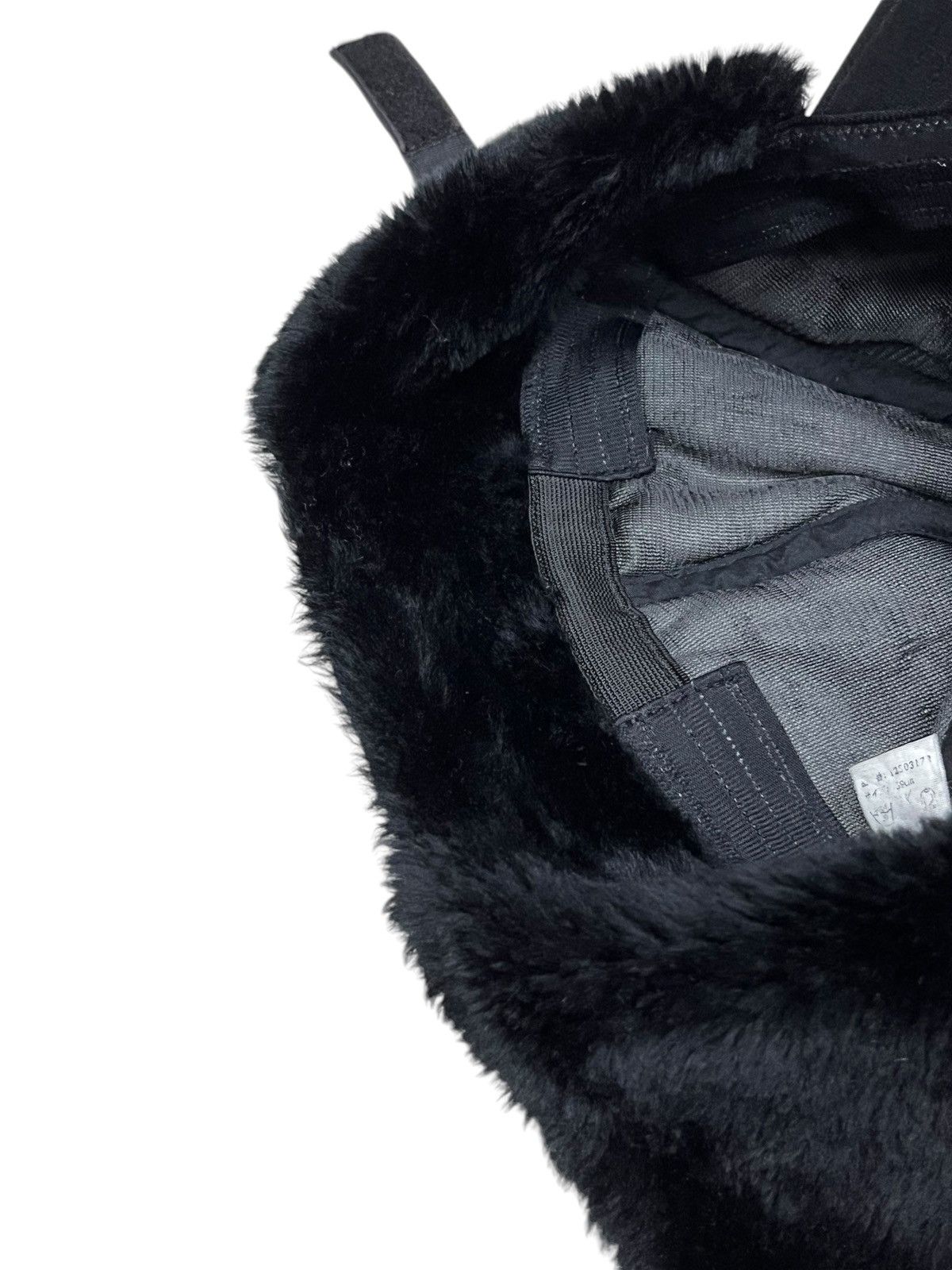 Dunlop 90’s DUNLOP MOTORSPORTS 7 Panel Fur Ear Flap Hat 💥 Size ONE SIZE - 9 Thumbnail