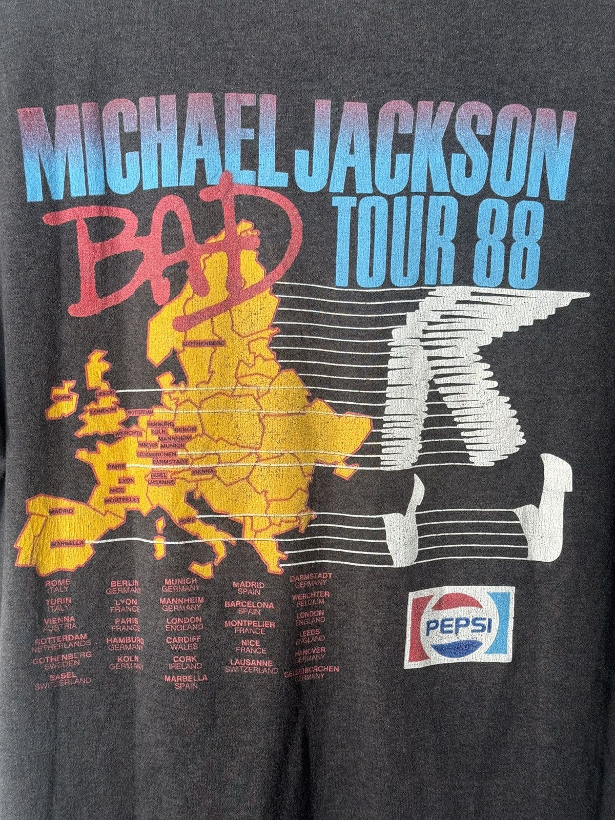 Michael Jackson × Vintage Spring Ford Classic MICHAEL JACKSON Size US L / EU 52-54 / 3 - 11 Thumbnail