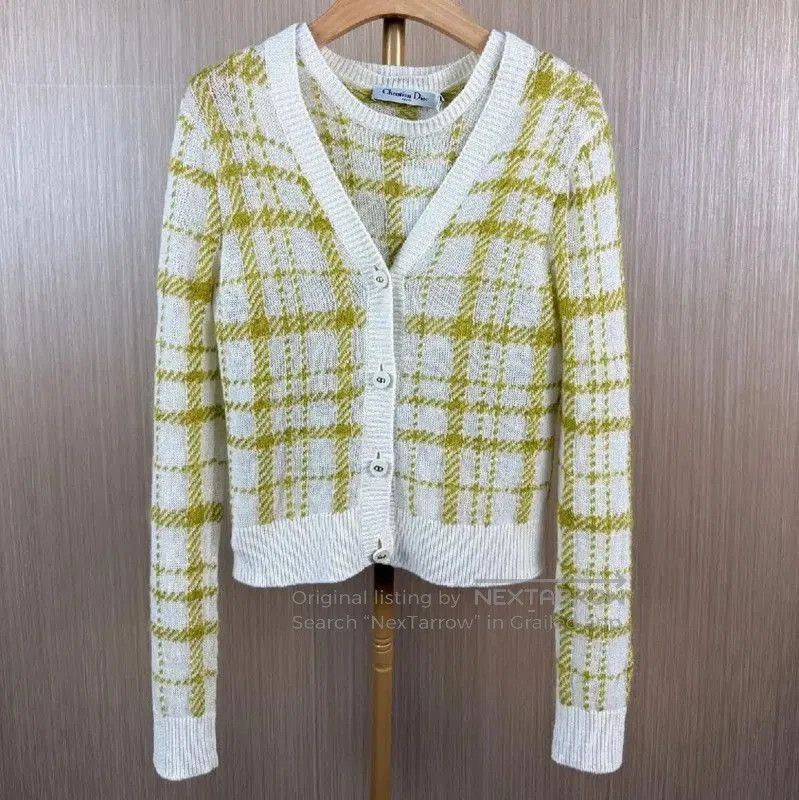 Dior Dior Color Block Wool Cardigan for Women . Size M / US 6-8 / IT 42-44 - 1 Thumbnail