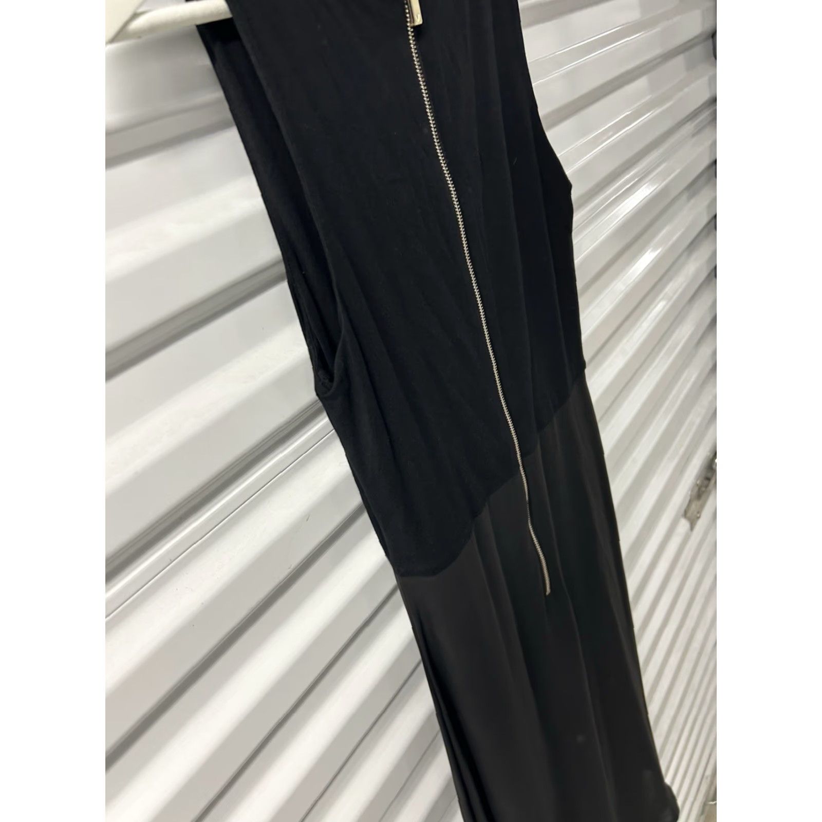 Vince Camuto Vince Camuto Dress A-Line Women XS Knee Length Black Charcoal Color Blocking Lined Rear Zip Spring Summer Women’s XS Size XS / US 0-2 / IT 36-38 - 5 Thumbnail