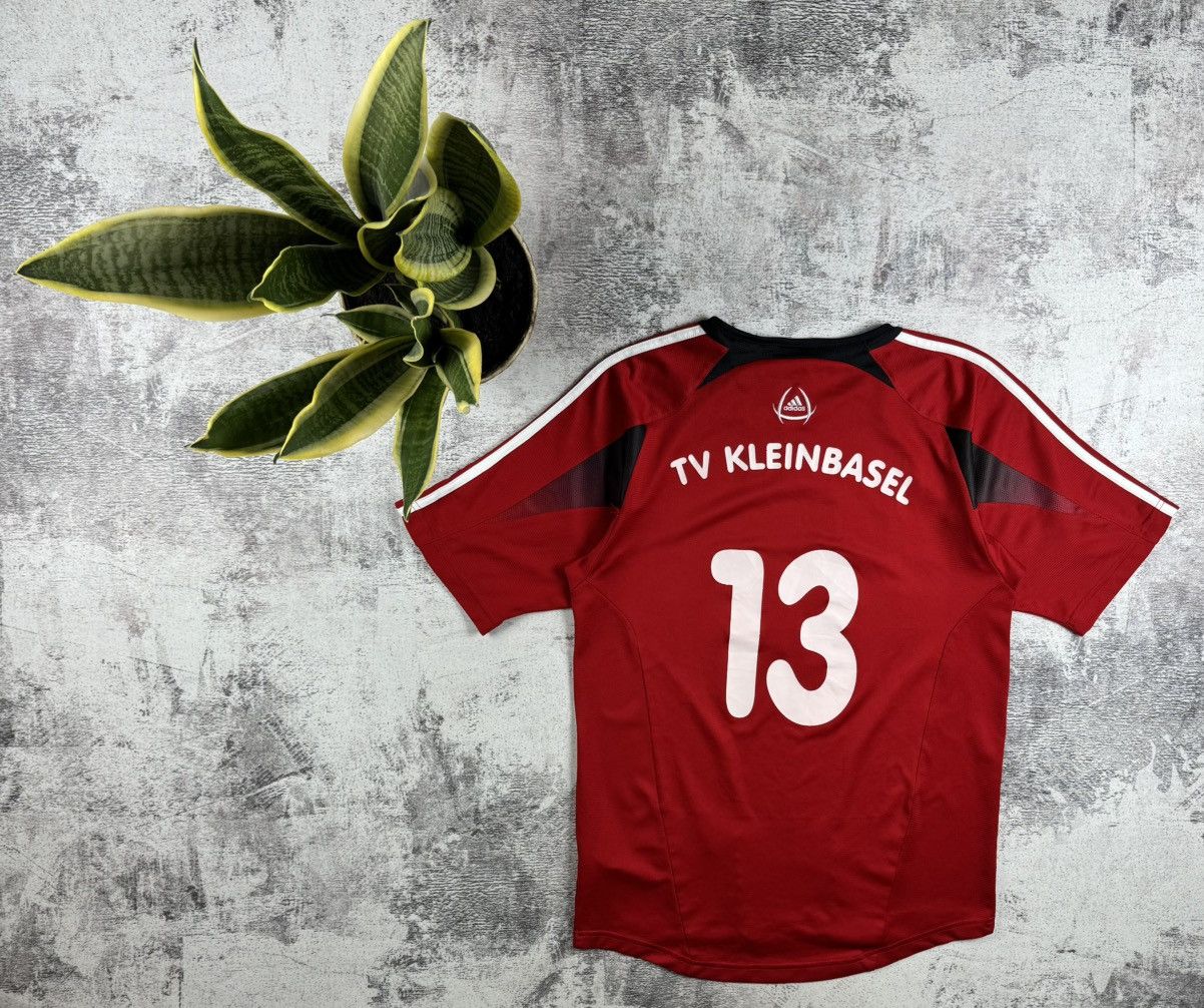Adidas TV Kleinbasel Handball Memorabilia Adidas #13 Red Black Jersey Kit T Shirt Size US S / EU 44-46 / 1 - 11 Thumbnail