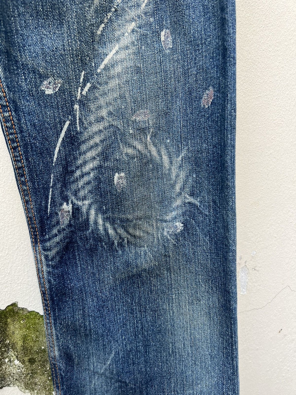 Eternal Vintage Eternal Japan Dirty Mud Denim Painter Jeans Size US 30 / EU 46 - 11 Thumbnail