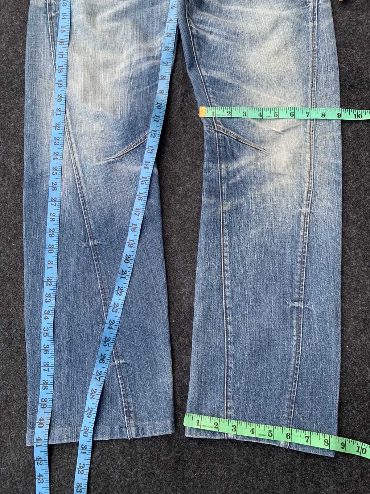 Number (N)ine BACK NUMBER BLACK JEAN LIKE NUMBER NINE. Size US 35 - 4 Thumbnail