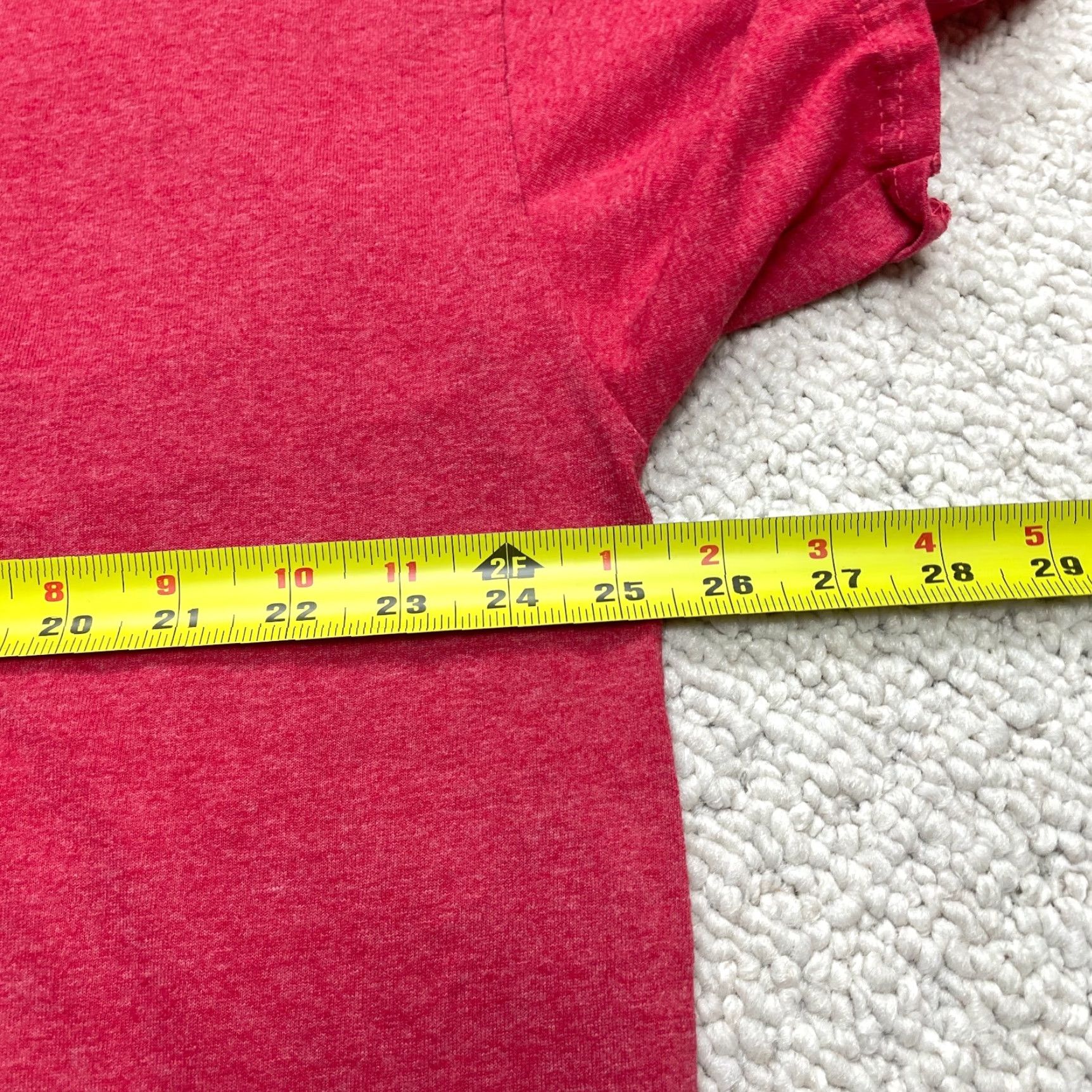 Port & Company Port & Company Core Cotton Shirt Adult 2XL Red Logo Mens Tee Size US XXL / EU 58 / 5 - 7 Thumbnail