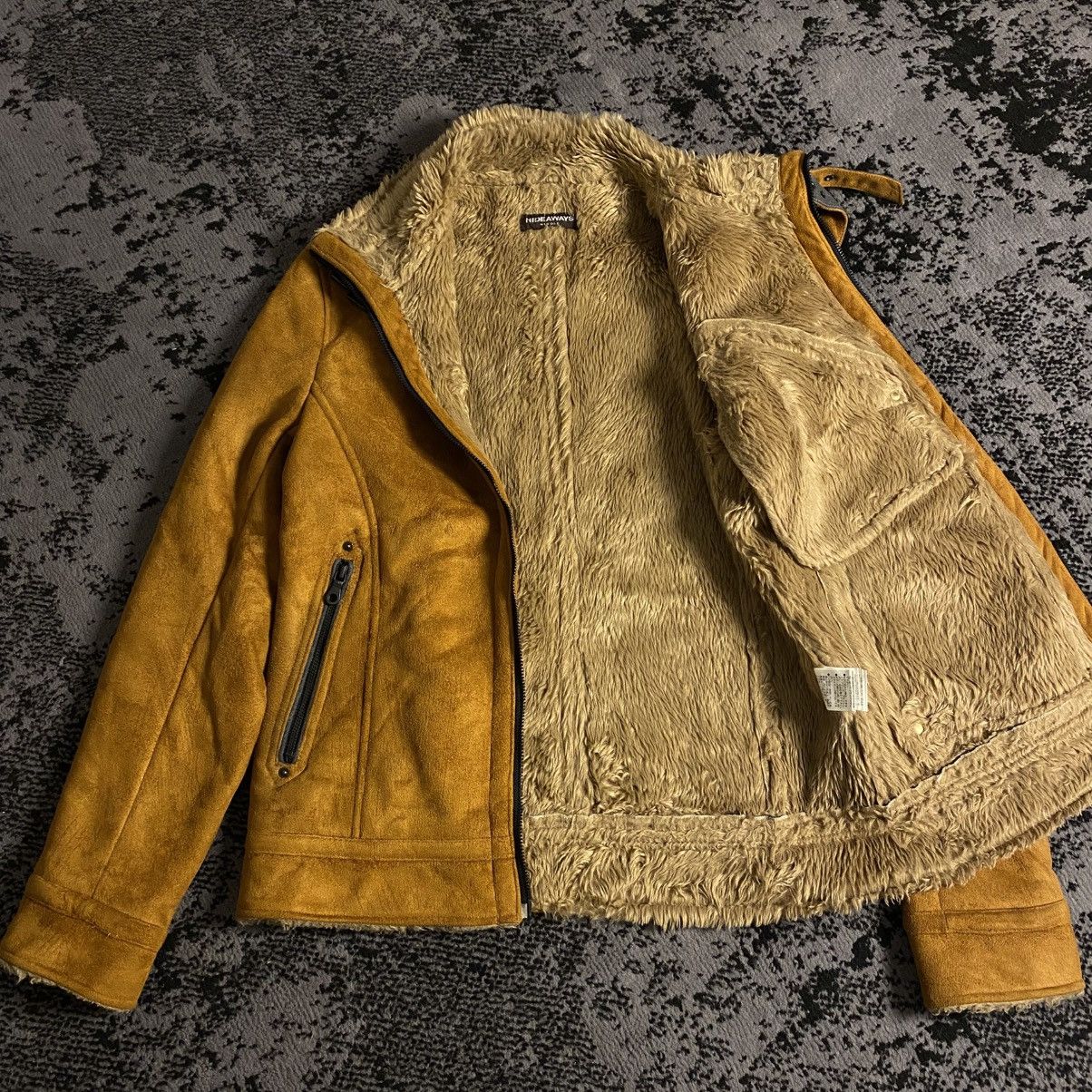 Hysteric Glamour × Undercover 2000s Hideaways Nicole Fur Suede Jacket Ifsix Vkei Lgb Y2k🔥 Size US M / EU 48-50 / 2 - 2 Thumbnail