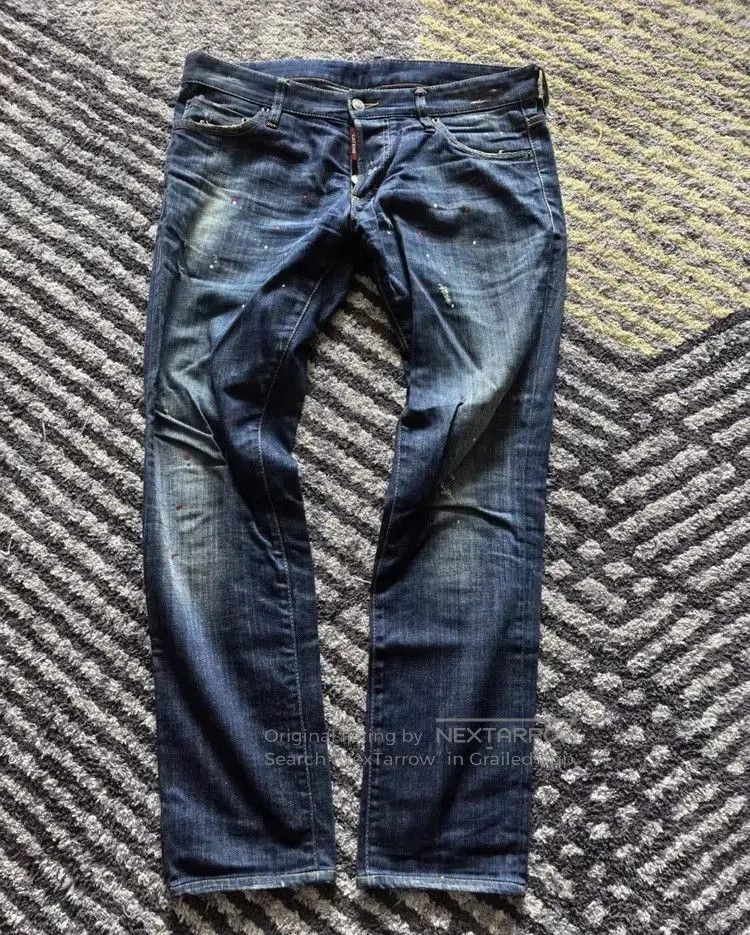 Dsquared2 Sz 50 Dsquared 2 distressed Catens denim. Size US 34 / EU 50 - 1 Thumbnail