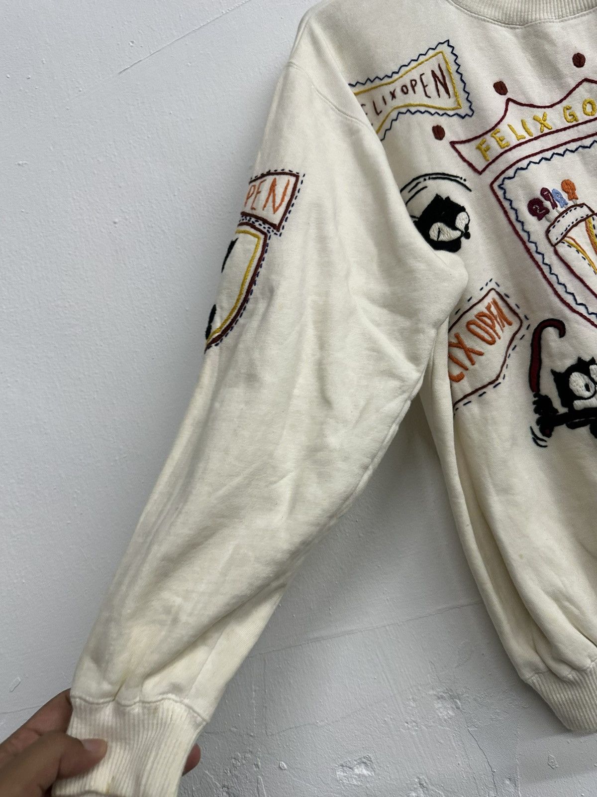 Cartoon Network 1991 Felix The Cat Rare Sweatshirt Size US S / EU 44-46 / 1 - 9 Thumbnail