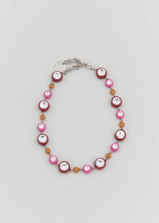 image of Marni O1W1Db10524 Size-Os Poise Necklace In Multicolor, Women's