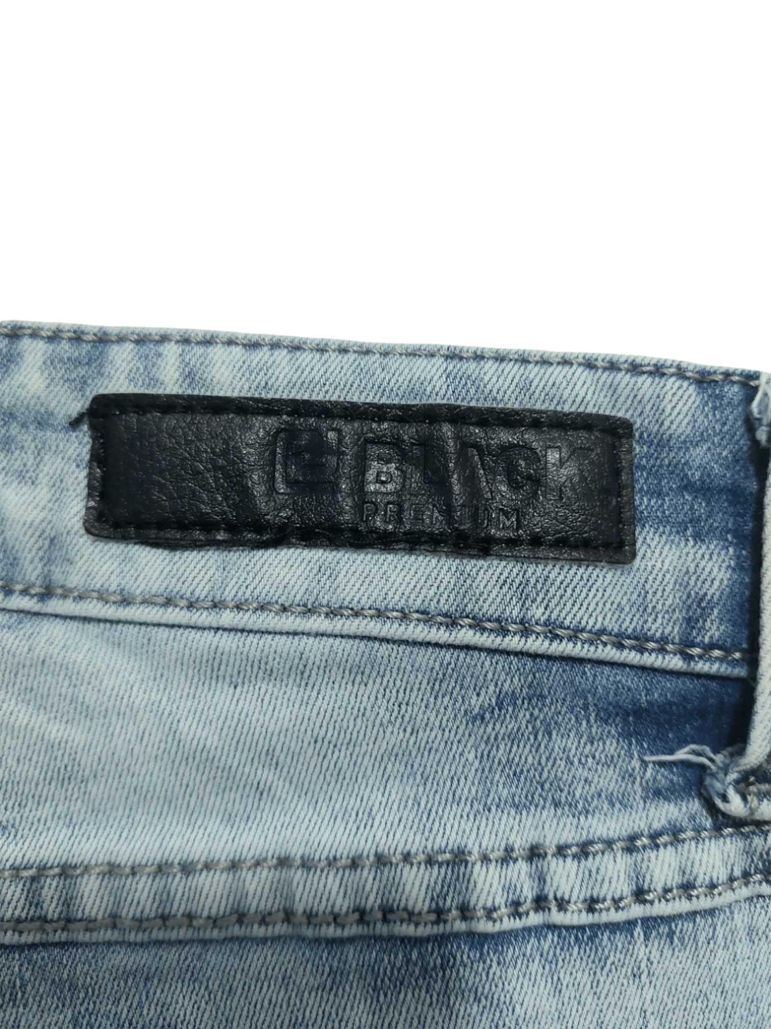 Other DOPE🔥 Black Biker Denim Skinny Fit Size US 32 / EU 48 - 12 Thumbnail