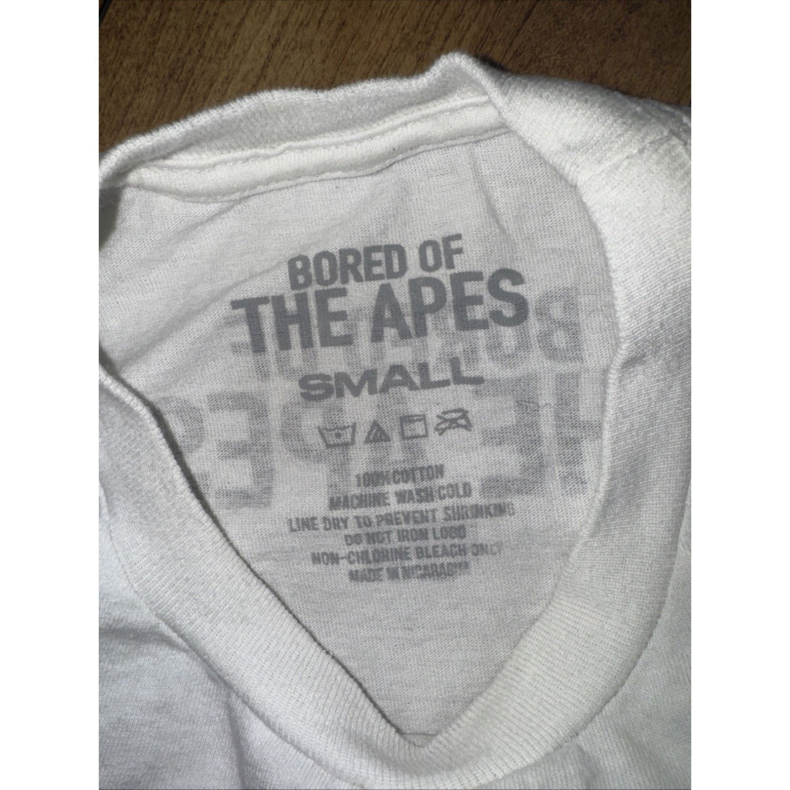 Other Bored Of The Apes Graphic T-Shirt White Small 17x25 Size US S / EU 44-46 / 1 - 3 Thumbnail
