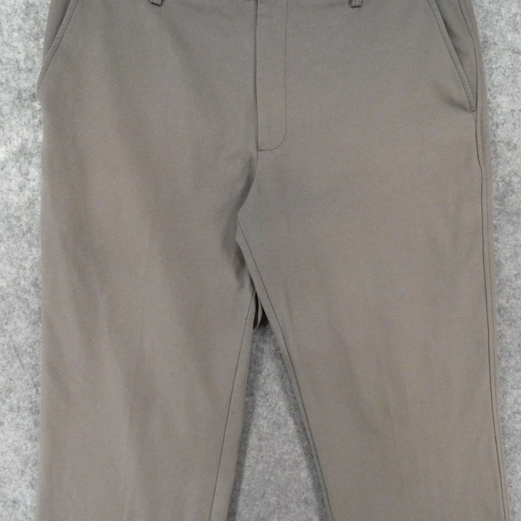 Footjoy FootJoy Pants Men 40x32 Stretch Chino Flat Front Gray Lightweight Golf Size US 40 / EU 56 - 3 Thumbnail