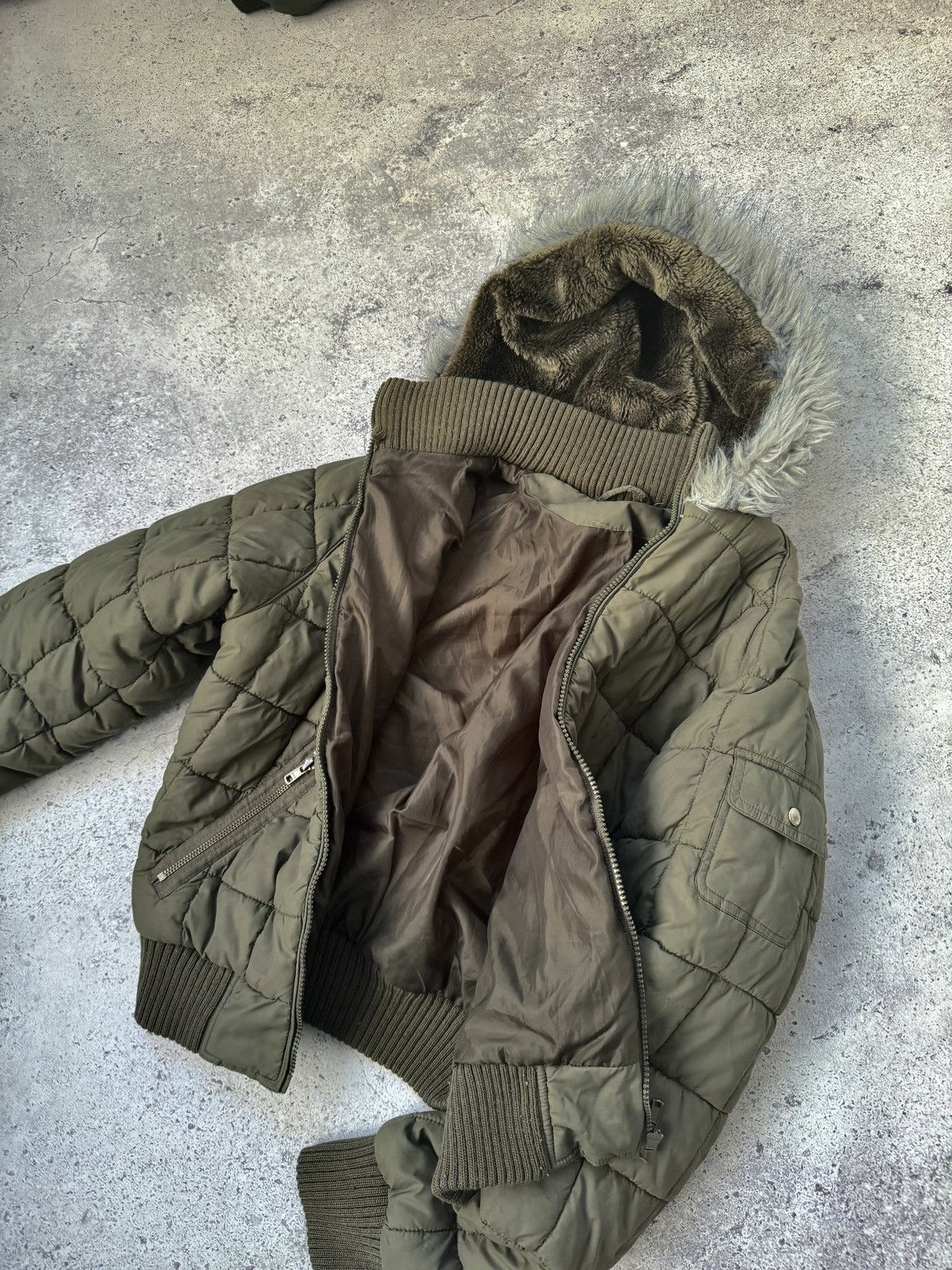 Beauty Beast × If Six Was Nine × Japanese Brand Vintage Japanese Fur Hood Ifsixwasnine Style Jacket Size US S / EU 44-46 / 1 - 4 Thumbnail