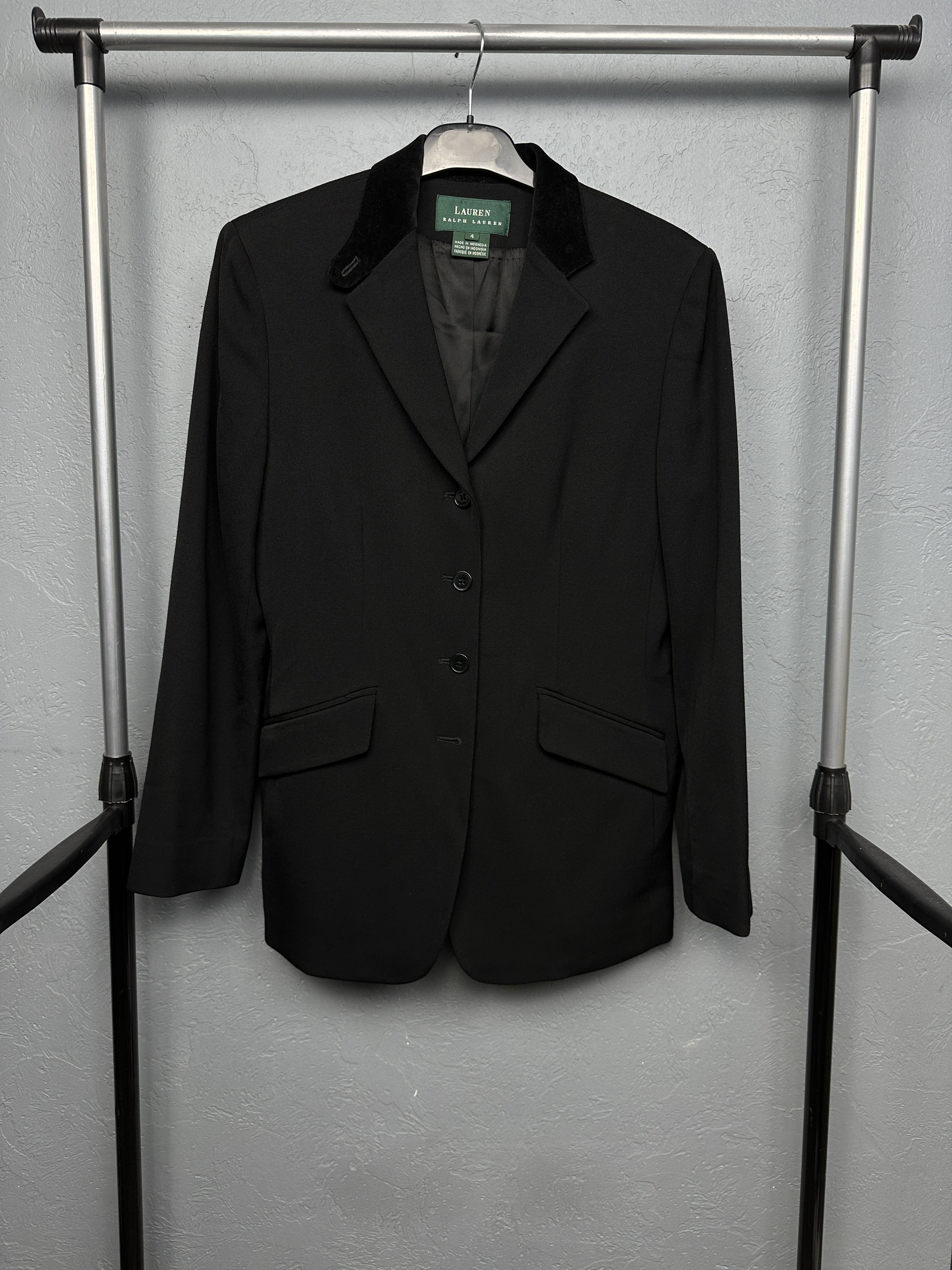 Polo Ralph Lauren Polo Ralph Lauren Womens Wool Blazer Jacket Size S / US 4 / IT 40 - 1 Thumbnail