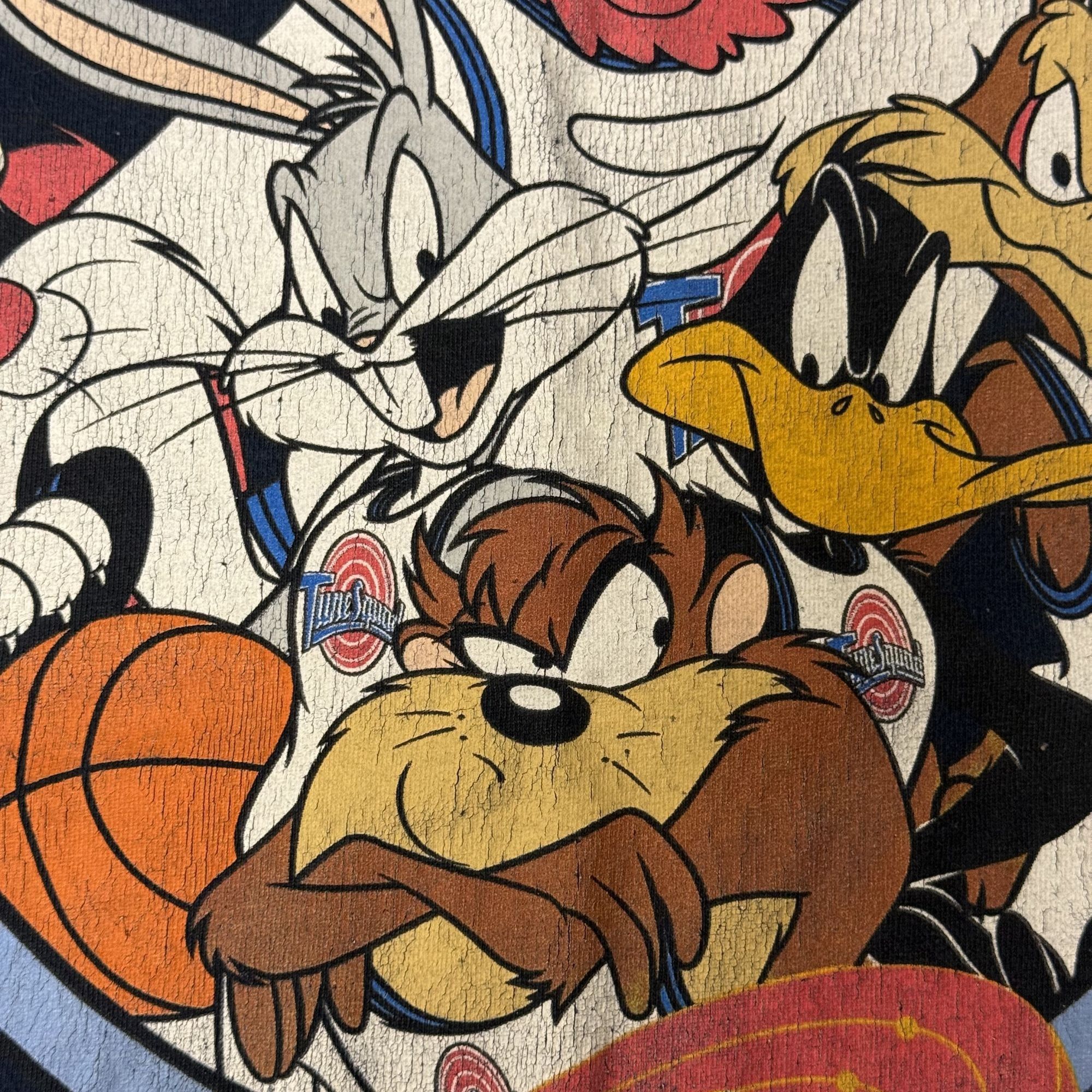 90's Retro SPACE JAM BUGS BUNNY Tasmanian Devil Looney Tunes