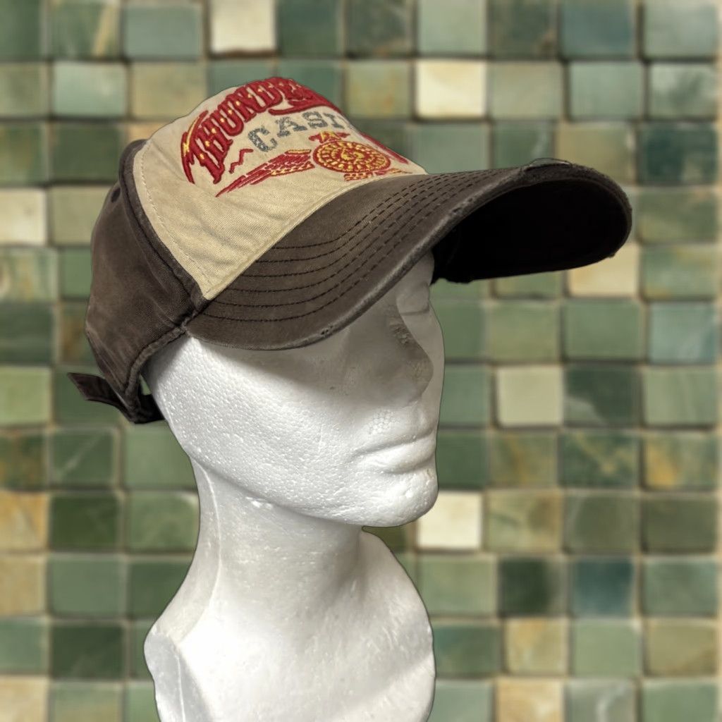 Lucky Brand Lucky Brand Thundercloud Casino Dad Hat Strap Back Native Decor Baseball Cap One Size Brown Men Decorator Style Size ONE SIZE - 1 Thumbnail