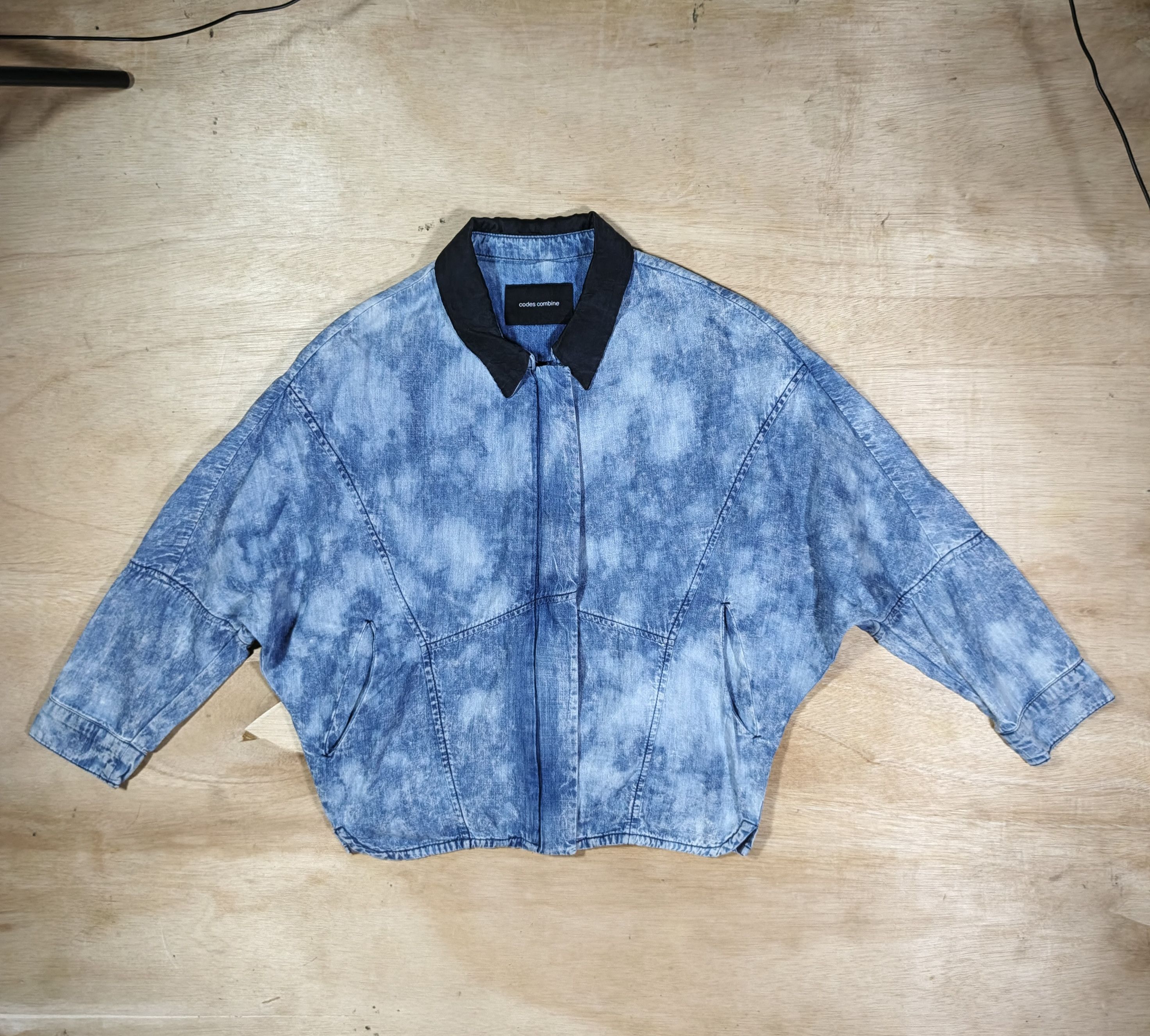 Codes Combine Codes Combine Acid Wash Oversized Batwing Size M / US 6-8 / IT 42-44 - 1 Thumbnail