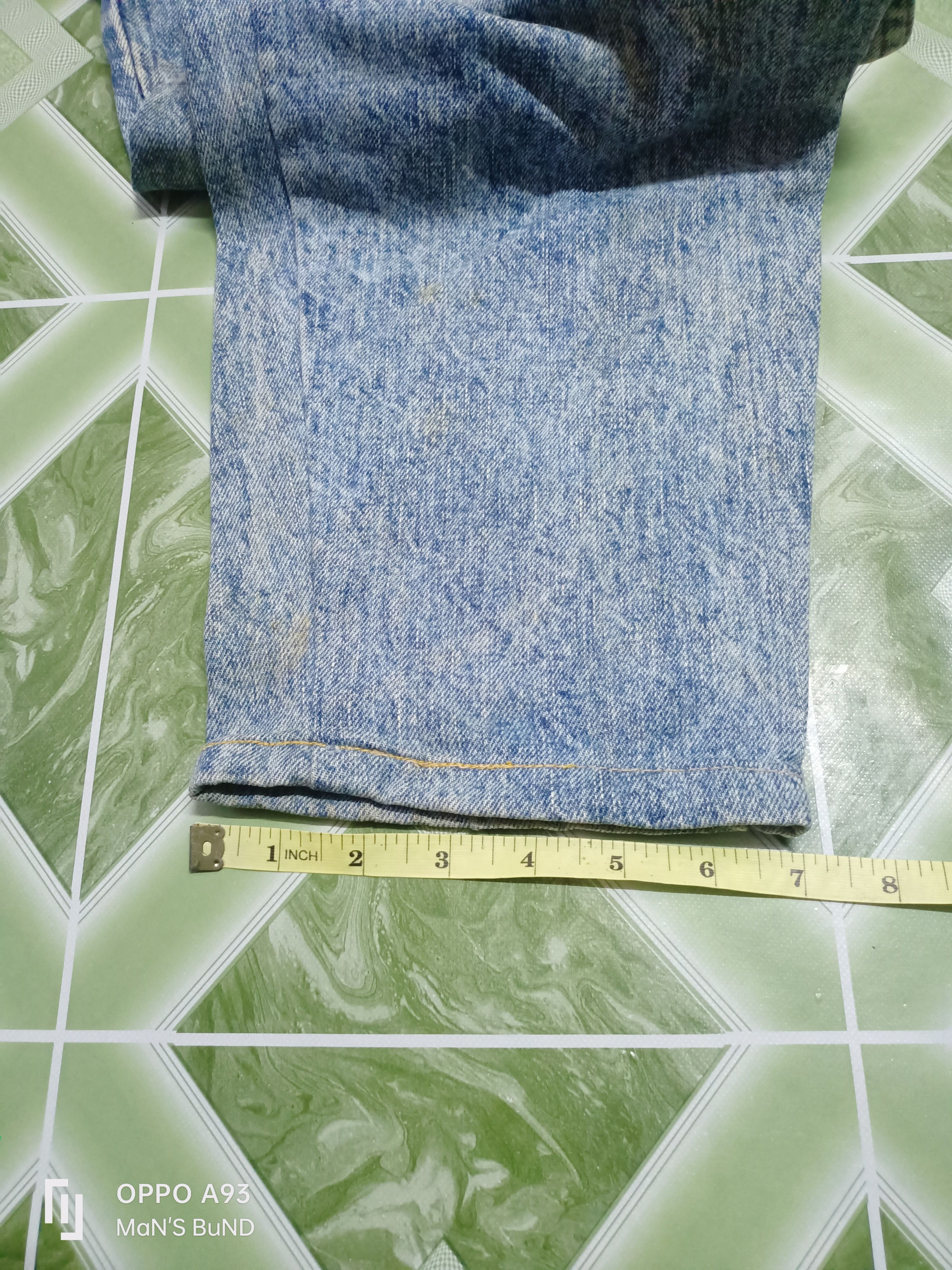 Levi's Vintage Clothing Distressed Levi's Acid Wash Size US 33 - 18 Thumbnail