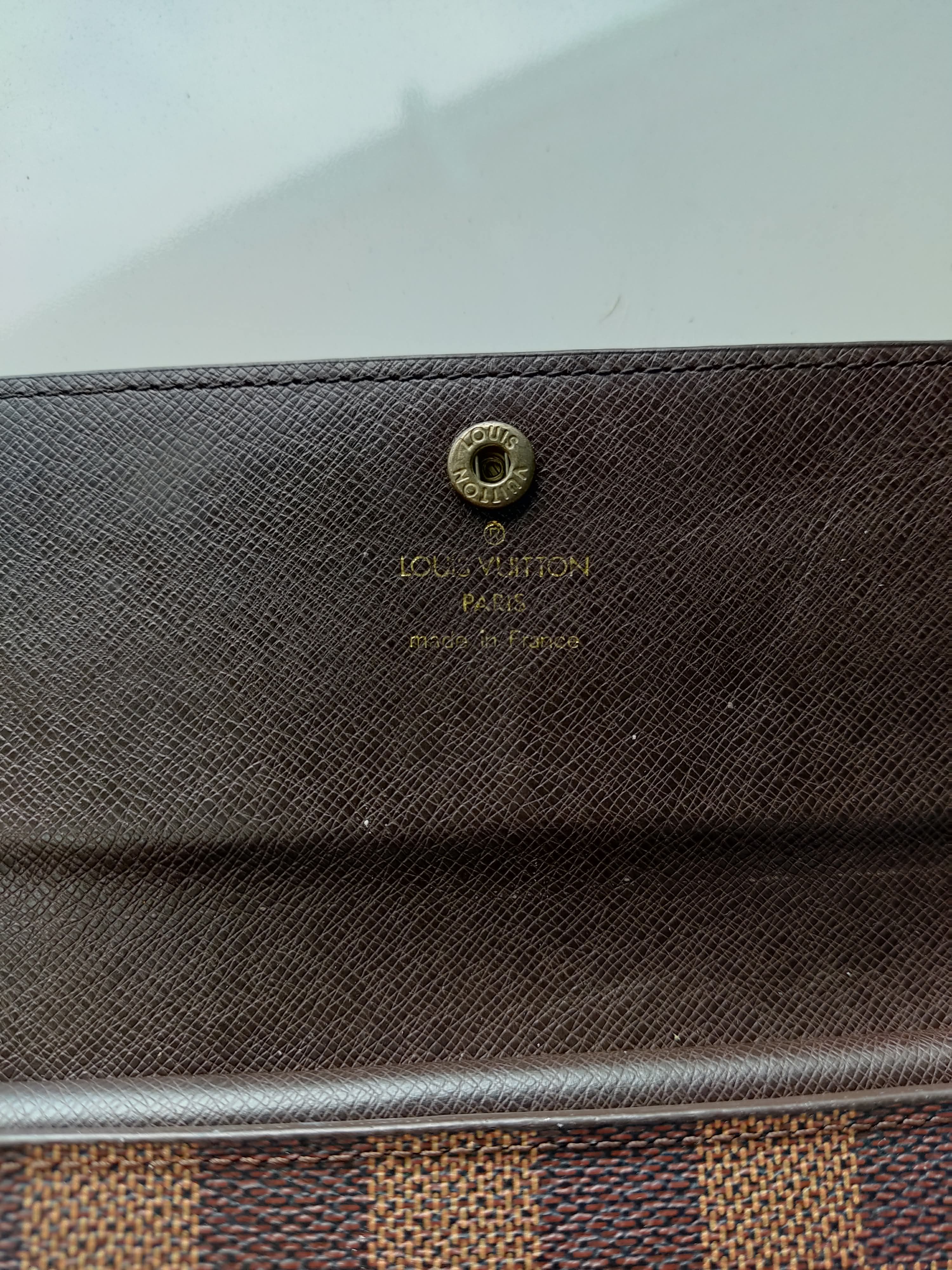 Louis Vuitton LOUIS VUITTON Limited Edition Damier Ebene Portefeuil Wallet Size ONE SIZE - 2 Thumbnail