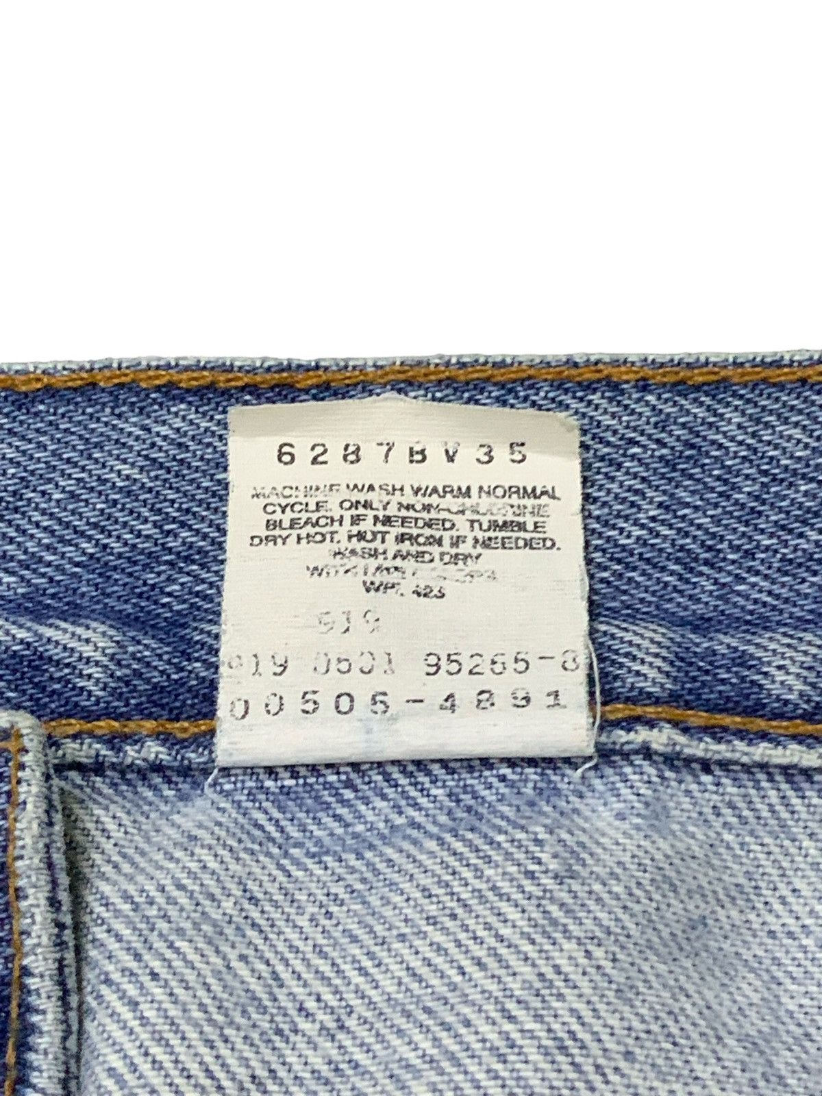 Hysteric Glamour × Levi's Vintage Levis 505 Distressed Camo Patch Inside Jeans Size US 29 - 16 Thumbnail