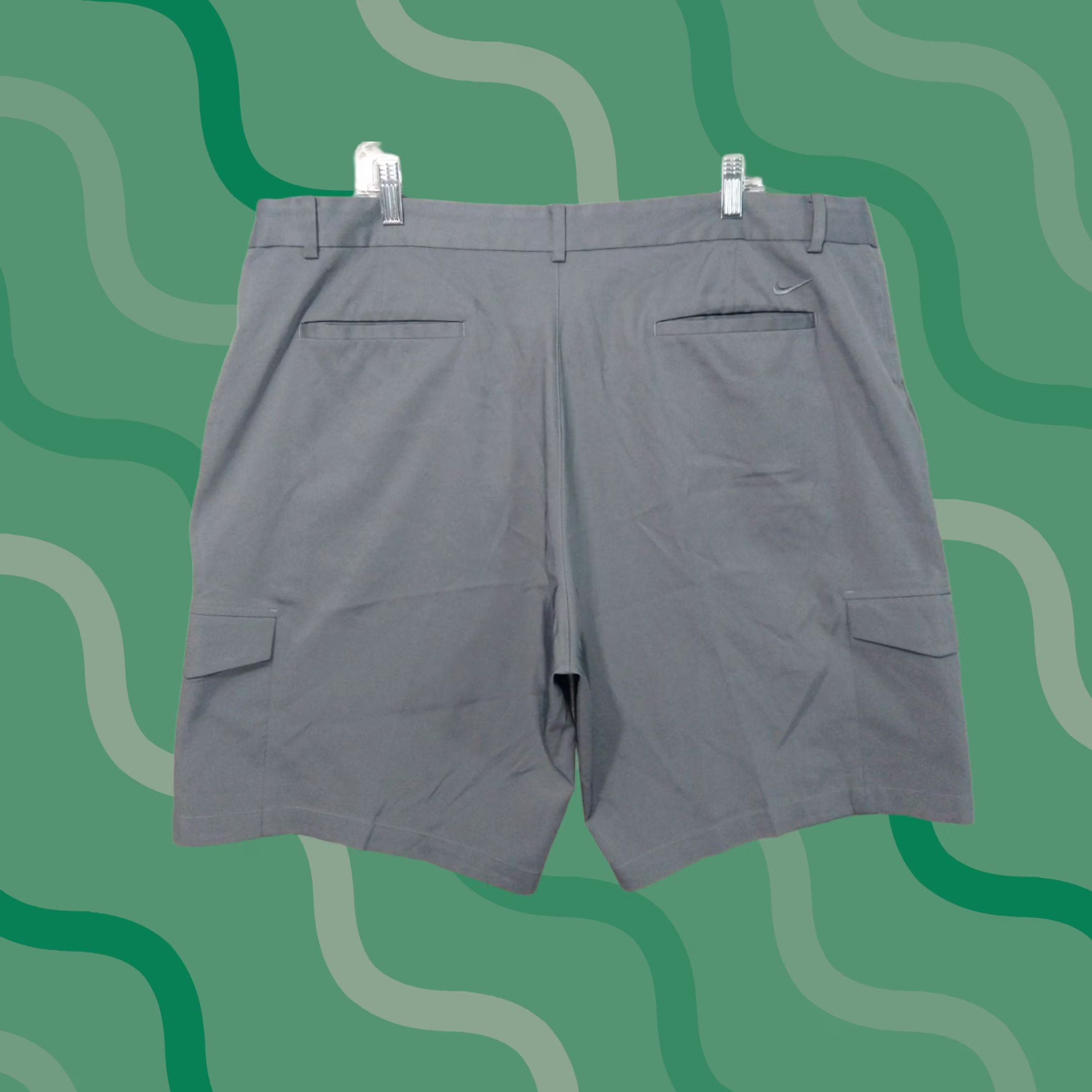 Nike Nike Golf Shorts Mens 42 Gray Cargo Performance Dri Fit Flat Front Stretch Size US 42 / EU 58 - 1 Thumbnail