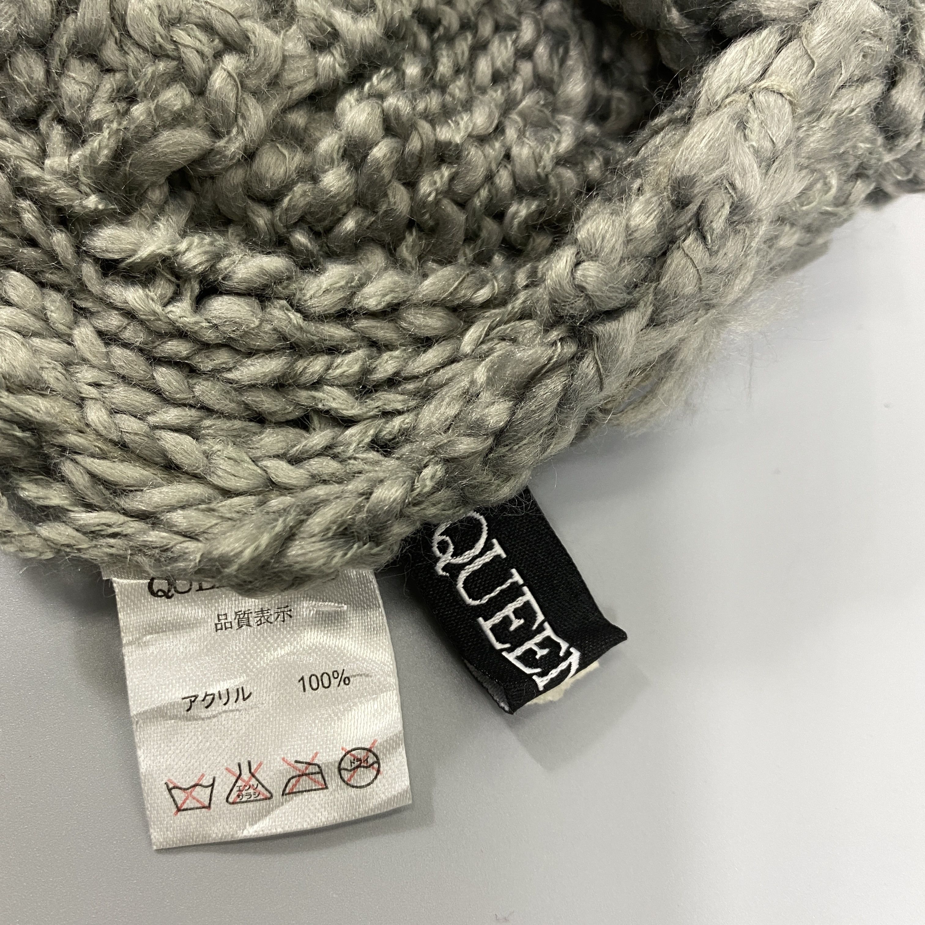Japanese Brand Big Braid Knit Beanie -BN748 Size ONE SIZE - 6 Thumbnail