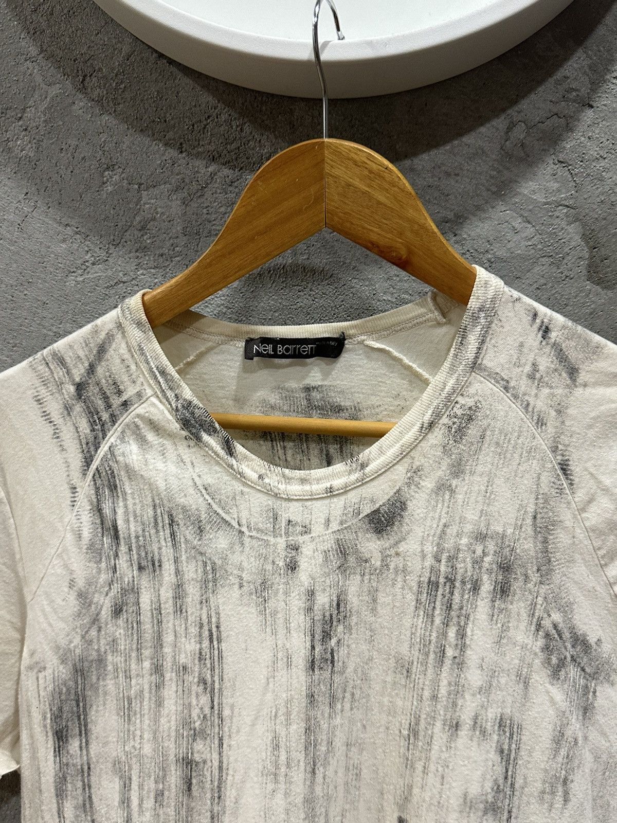 Neil Barrett Neil Barrett Over Dyed Full Printed Cotton Tee (SAMPLE) Size US M / EU 48-50 / 2 - 4 Thumbnail