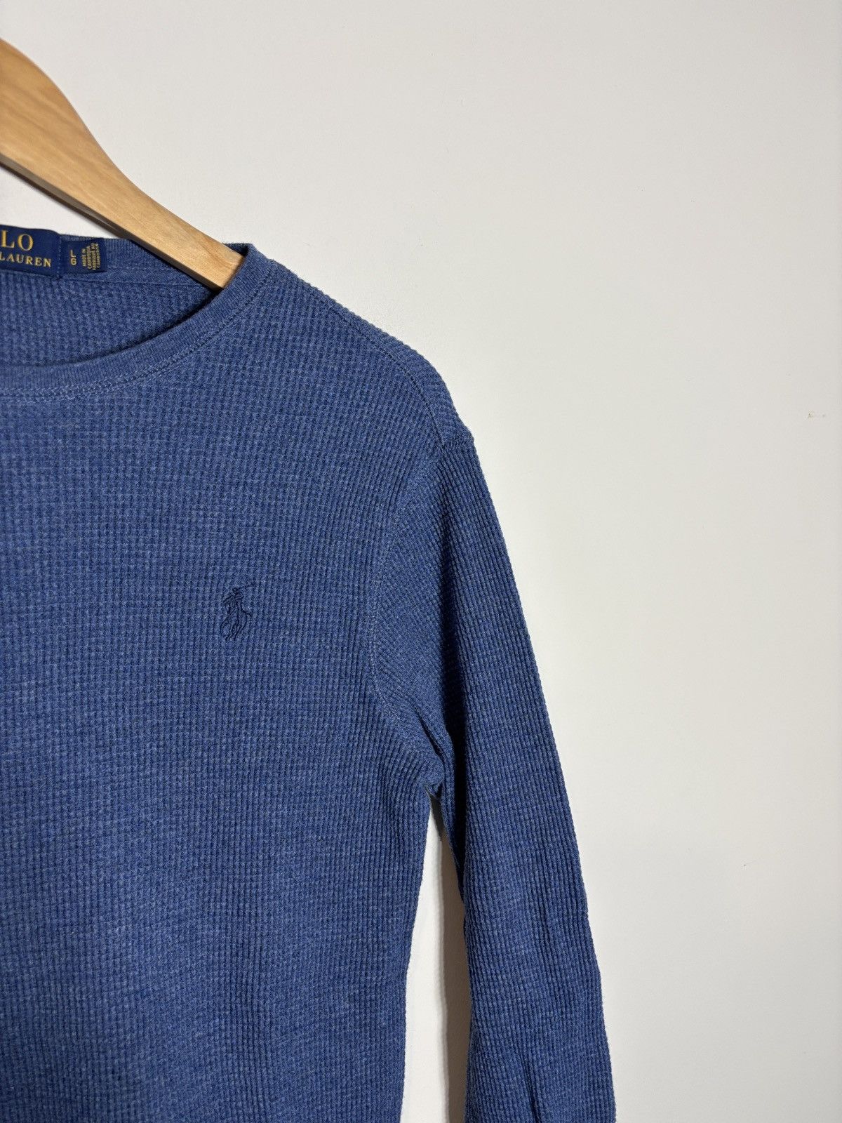 Polo Ralph Lauren Polo Ralph Lauren Long Sleeve Thermal Shirt Size US L / EU 52-54 / 3 - 2 Thumbnail