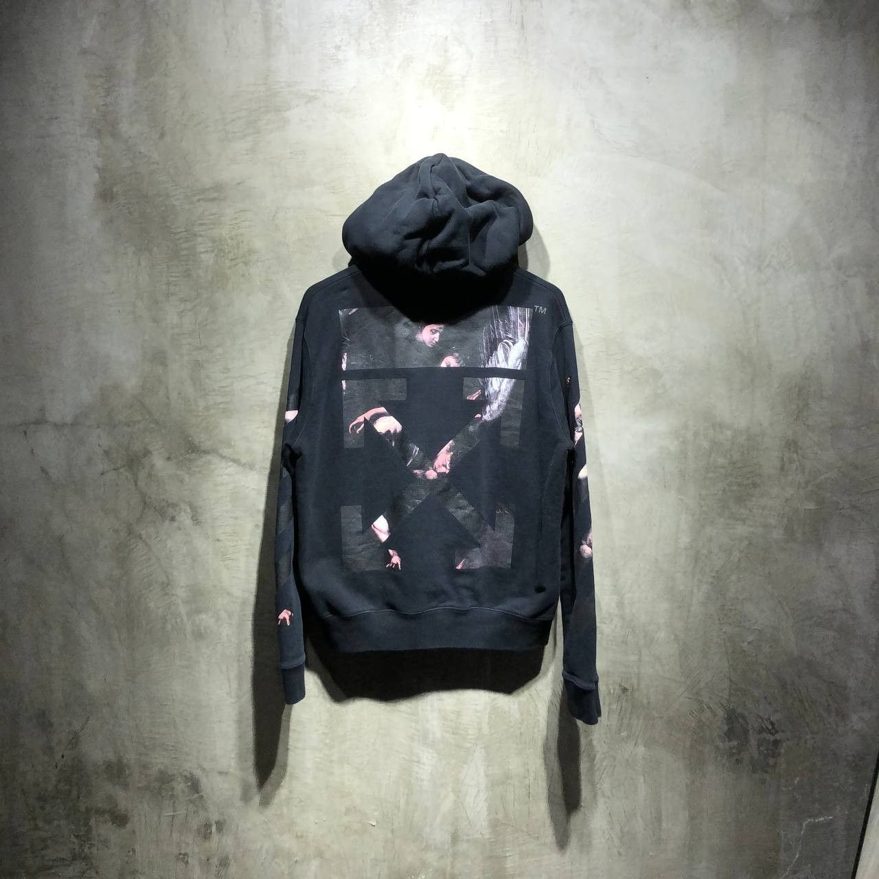 Off-White Off-White SS20 Caravaggio Arrows hoodie Size US L / EU 52-54 / 3 - 1 Thumbnail