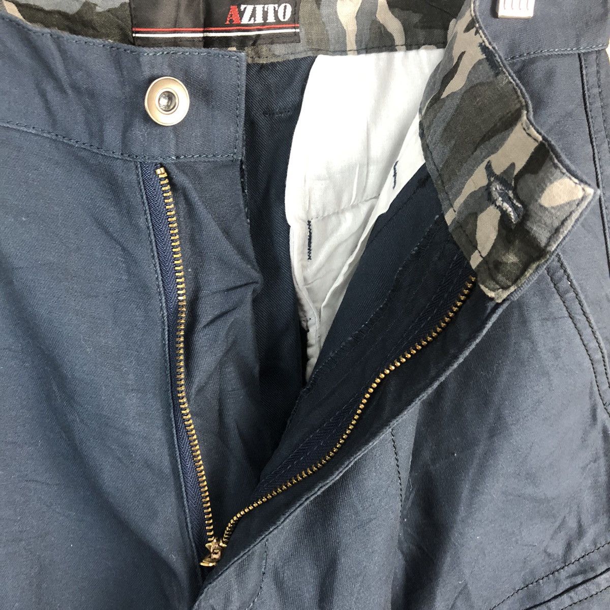 Other DL Azito Dark Blue Cargo Multipocket Pants #C700 Size US 30 / EU 46 - 12 Thumbnail
