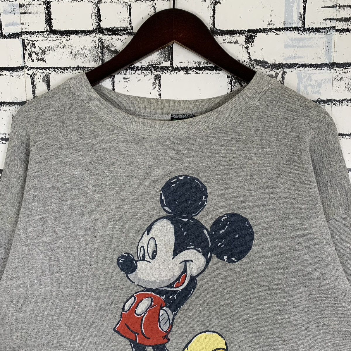 Disney × Mickey Mouse × Vintage Vintage Disney Mickey Unlimited Sweatshirt Size M / US 6-8 / IT 42-44 - 3 Thumbnail