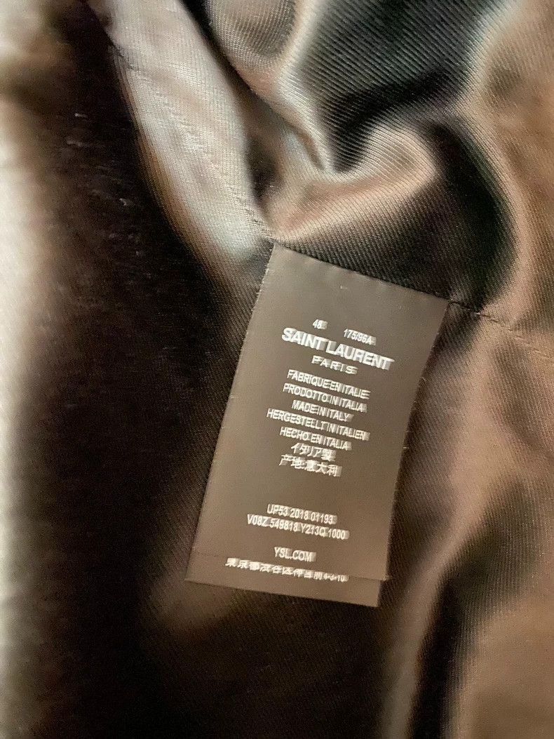 Saint Laurent Paris Saint Laurent Paris Heavy Industry Embroidered Jacket-2506 Size US M / EU 48-50 / 2 - 4 Thumbnail