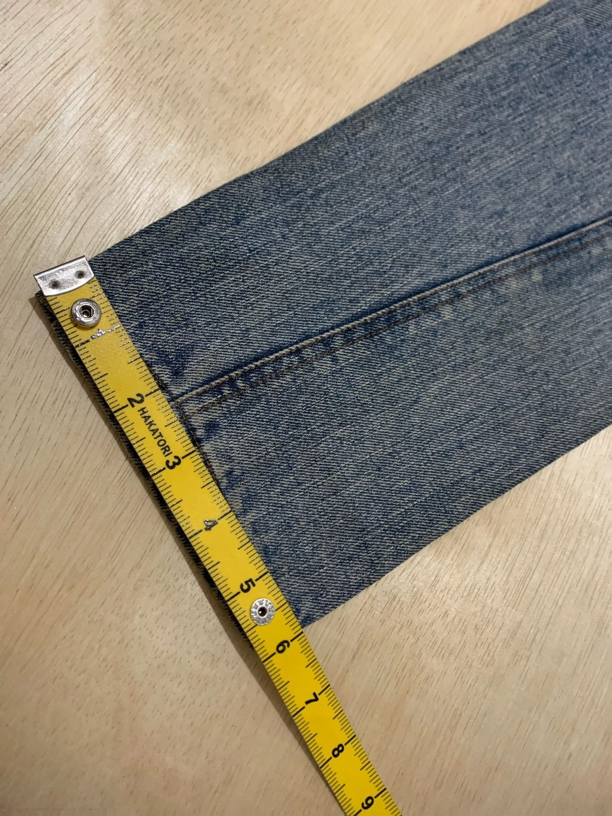 Hysteric Glamour × If Six Was Nine × Japanese Brand Vintage Y2k PMA Double Waist Zipper Jeans Size US 32 / EU 48 - 18 Thumbnail