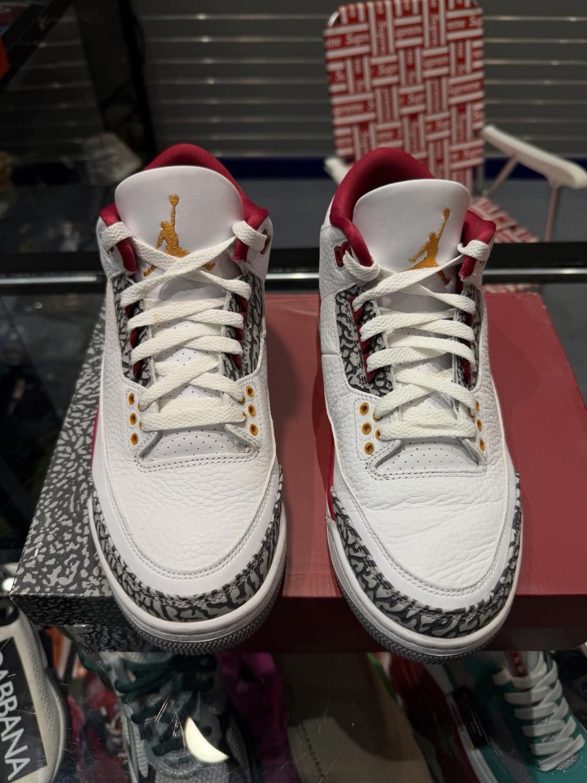 Jordan Brand Size 8.5 - Jordan 3 Retro Mid Cardinal Red (CT8532 126) Size US 8.5 / EU 41-42 - 6 Thumbnail