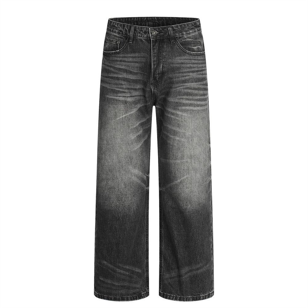 Jean American Vintage Washed & Distressed Straight-Leg Jeans Size US 32 / EU 48 - 1 Thumbnail