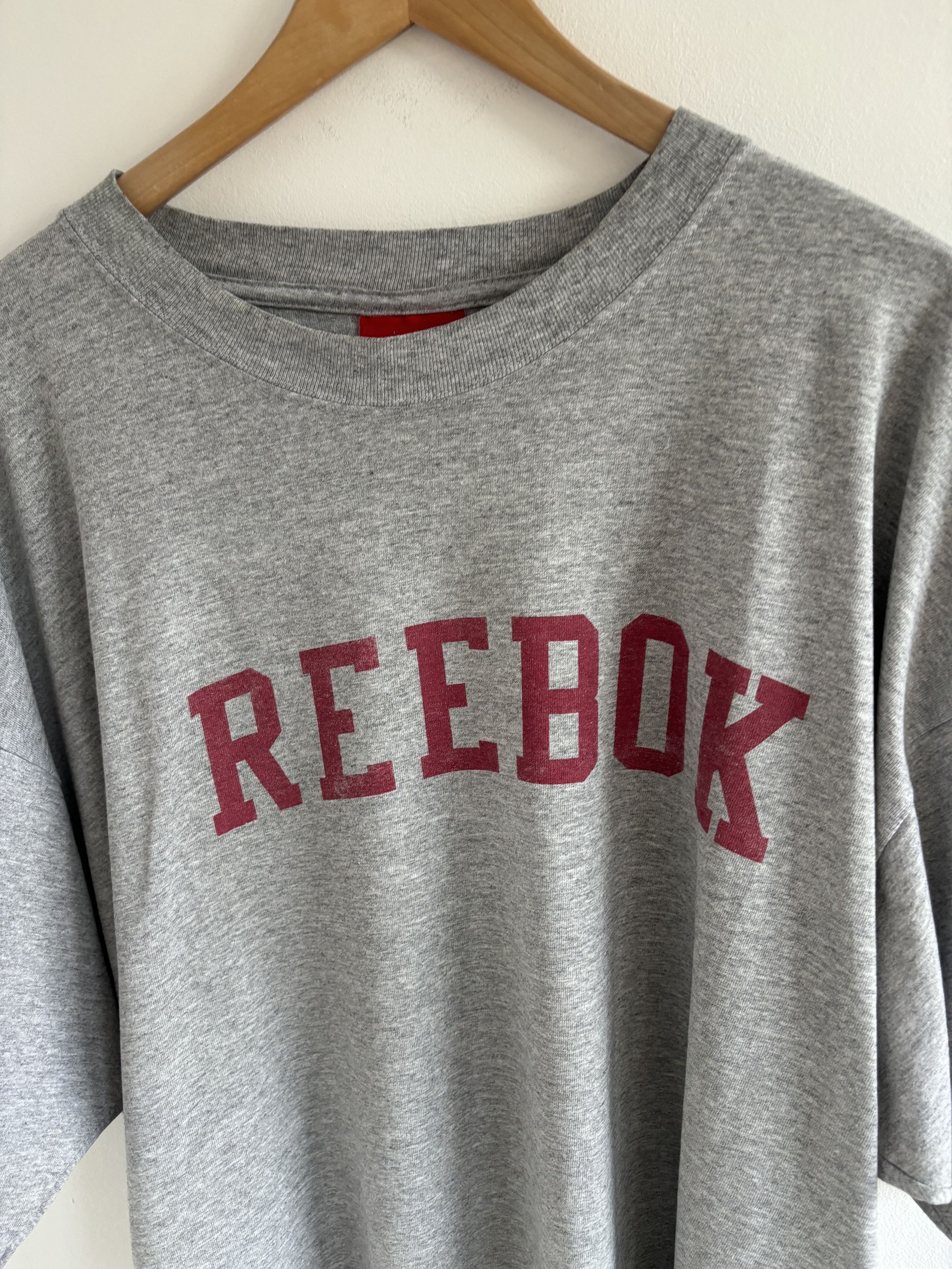 Reebok × Vintage Vintage Reebok 00s Spelling Logo Tee Size US XL / EU 56 / 4 - 2 Thumbnail