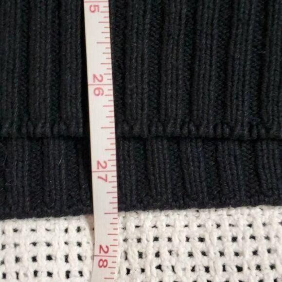 Dickies Dickies 1/4 Zip Logo Mock Neck Black Sz. XL Sweater Size US XL / EU 56 / 4 - 6 Thumbnail