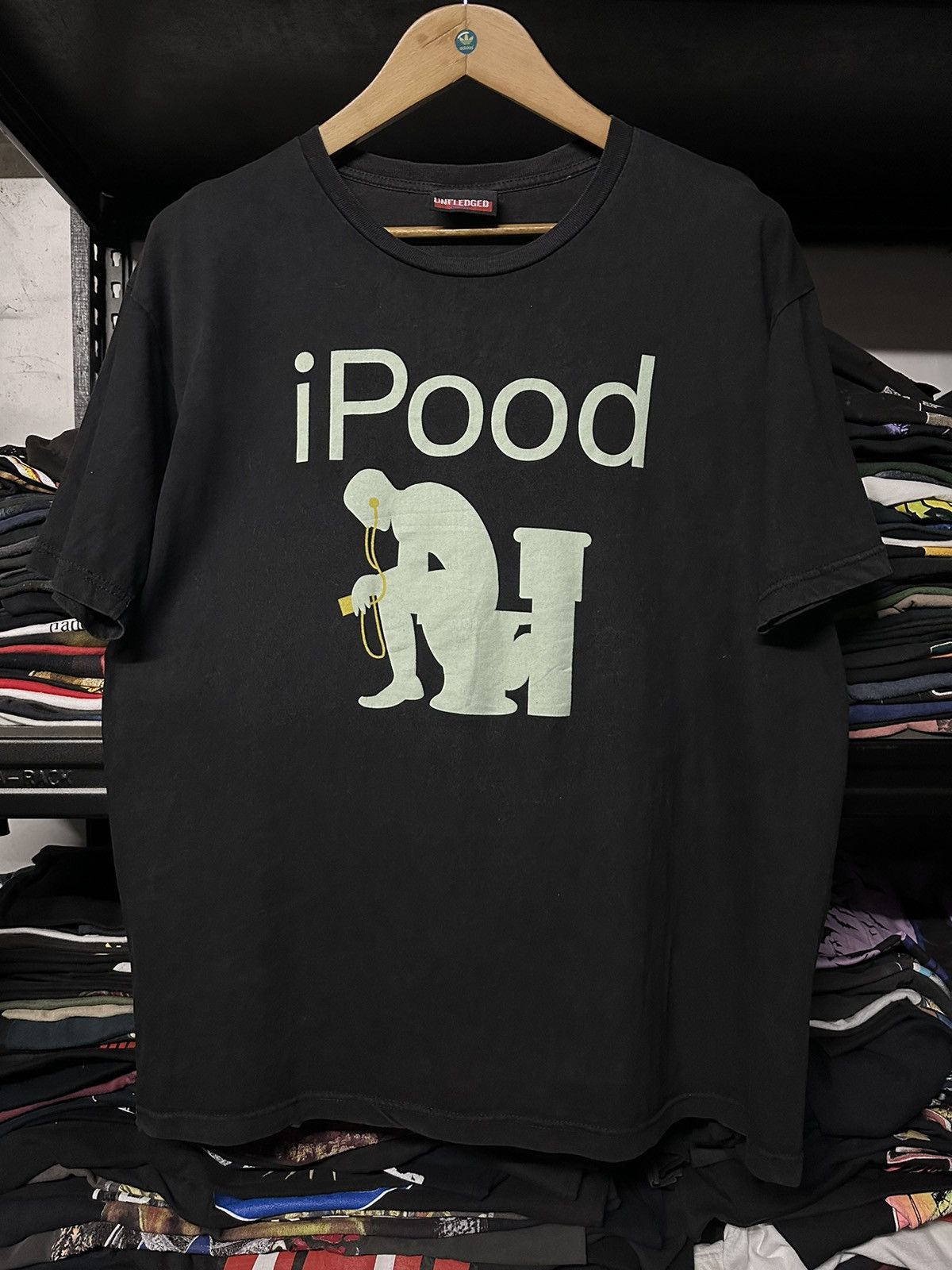 Apple × Vintage Vintage Apple Ipood Nano Faded Tee Size US XL / EU 56 / 4 - 1 Thumbnail